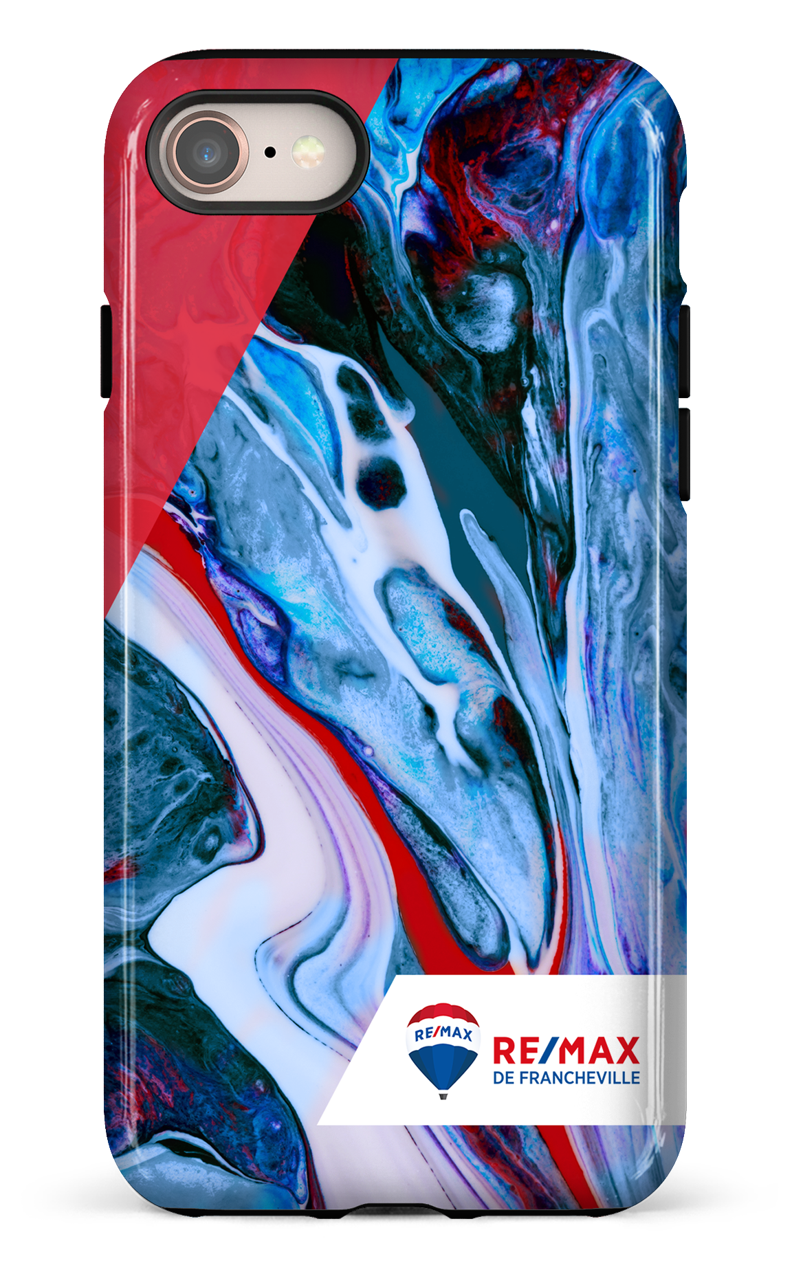 Peinture marbrée claire de Francheville - iPhone SE 2020 / 2022