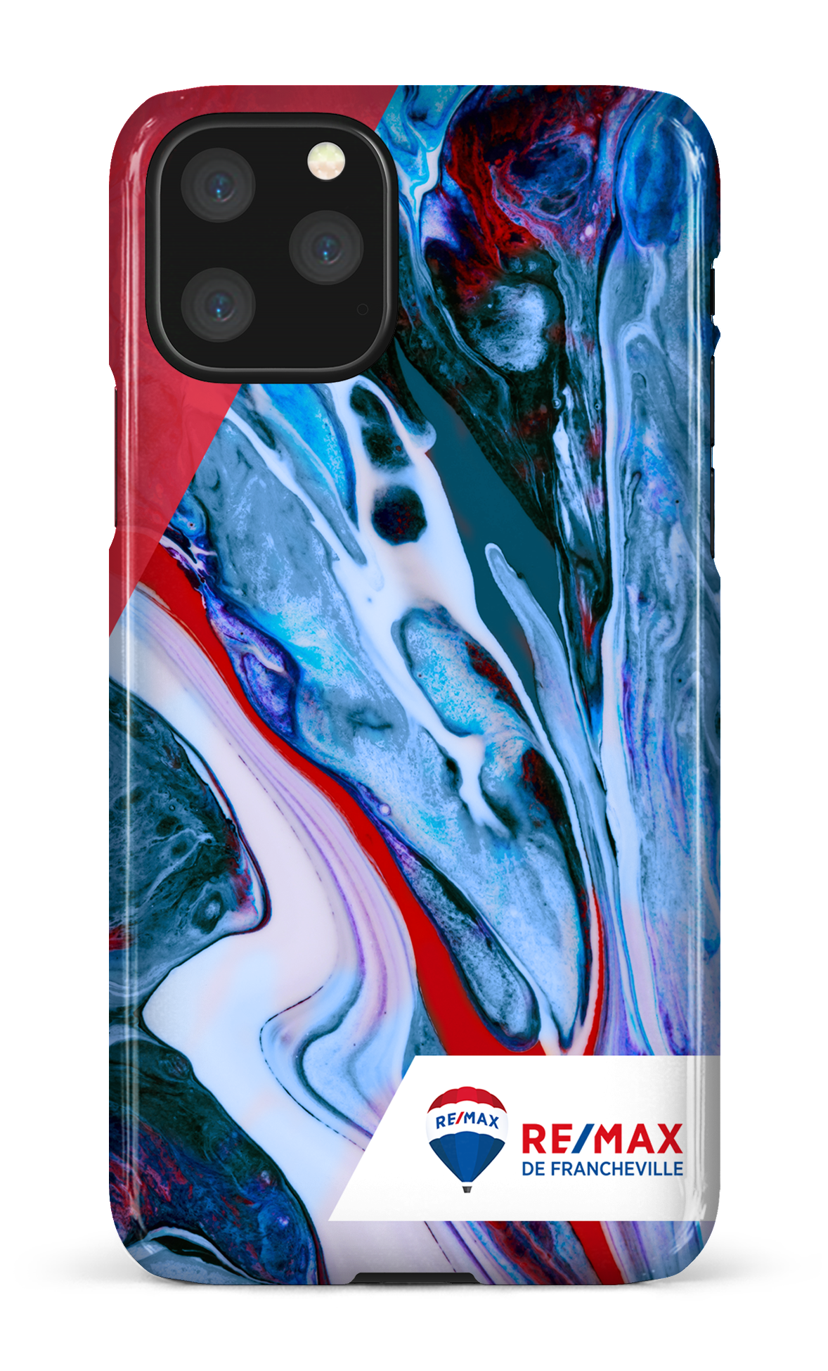 Peinture marbrée claire de Francheville - iPhone 11 Pro