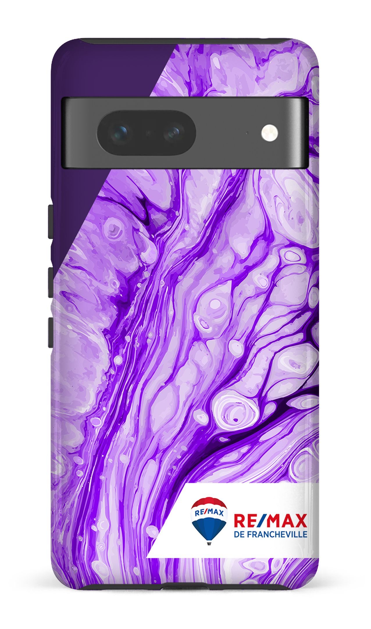 Peinture marbrée claire violette de Francheville - Google Pixel 7