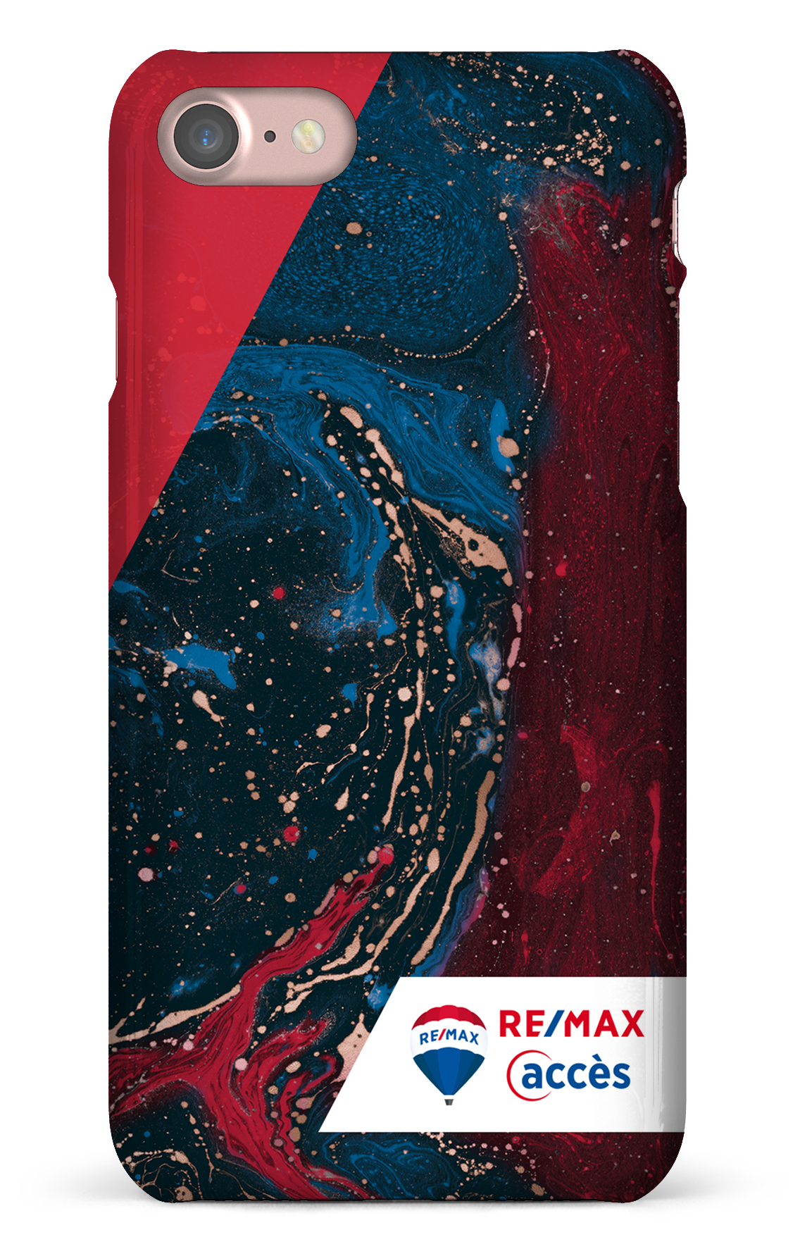 Peinture marbrée sombre - iPhone SE 2020 / 2022