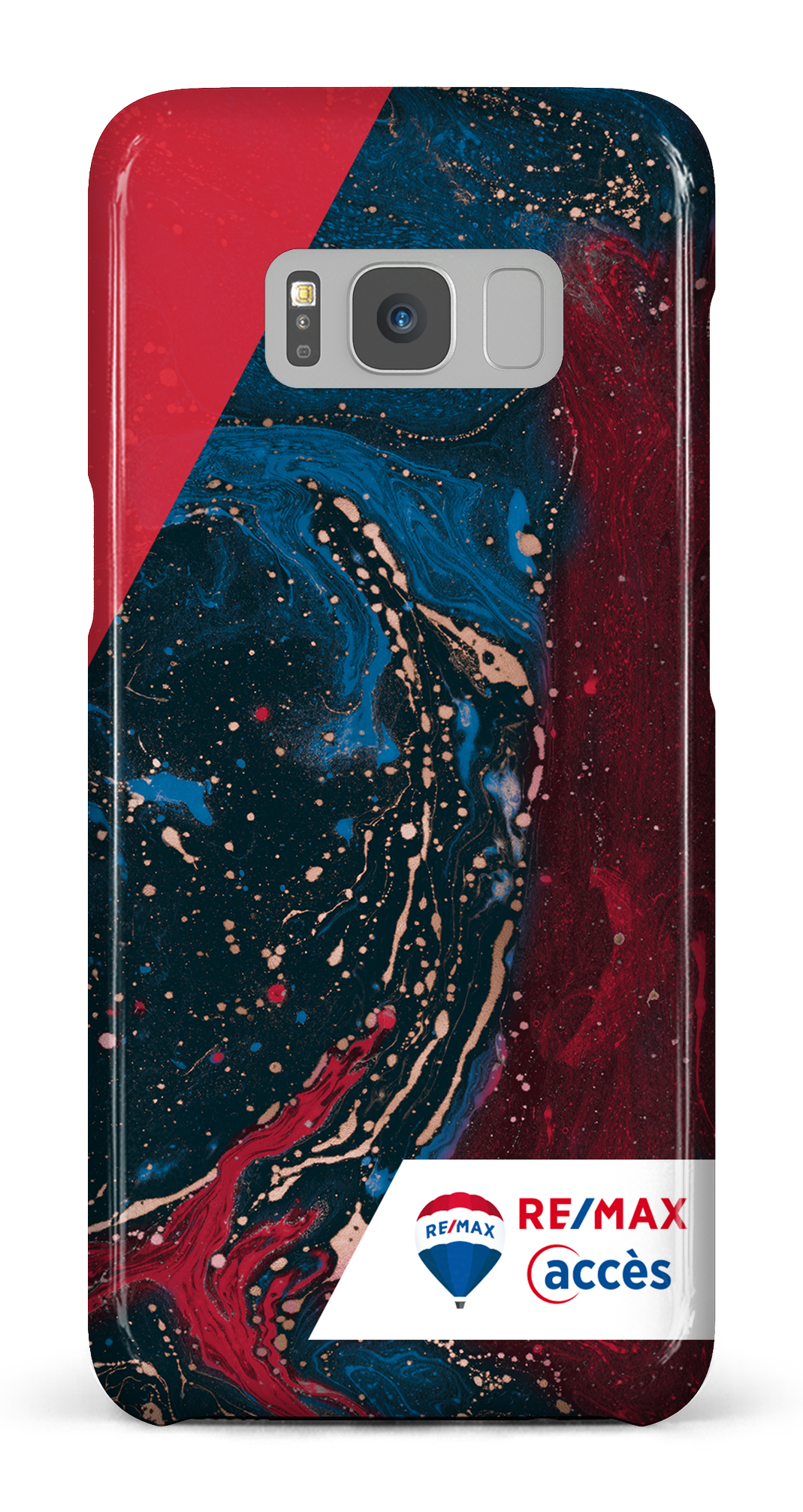 Peinture marbrée sombre - Galaxy S8
