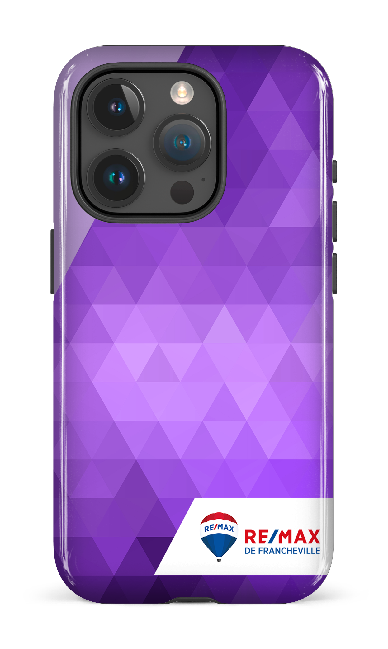 Motif Triangle de Francheville - iPhone 15 Pro