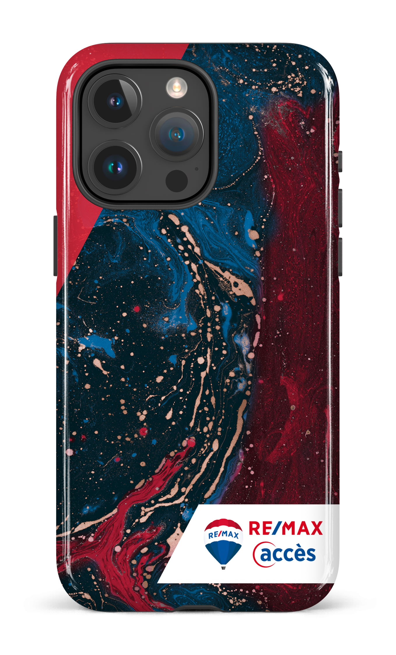 Peinture marbrée sombre - iPhone 15 Pro Max