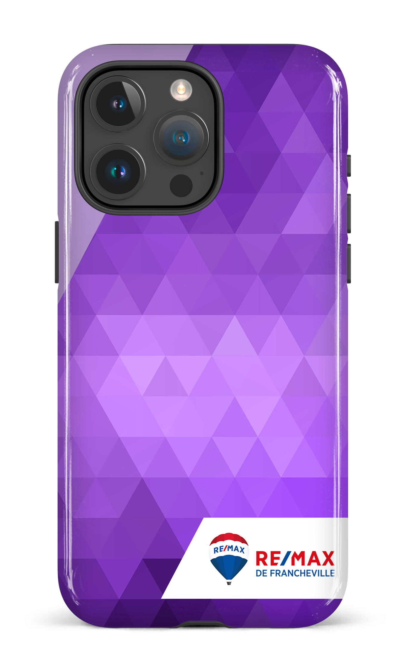 Motif Triangle de Francheville - iPhone 15 Pro Max