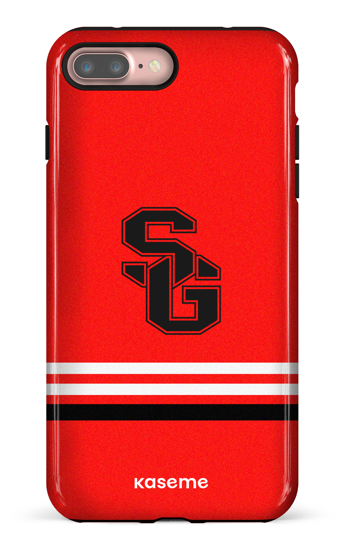 iPhone 7/8 Plus Tough Dragons PSG Rouge -
