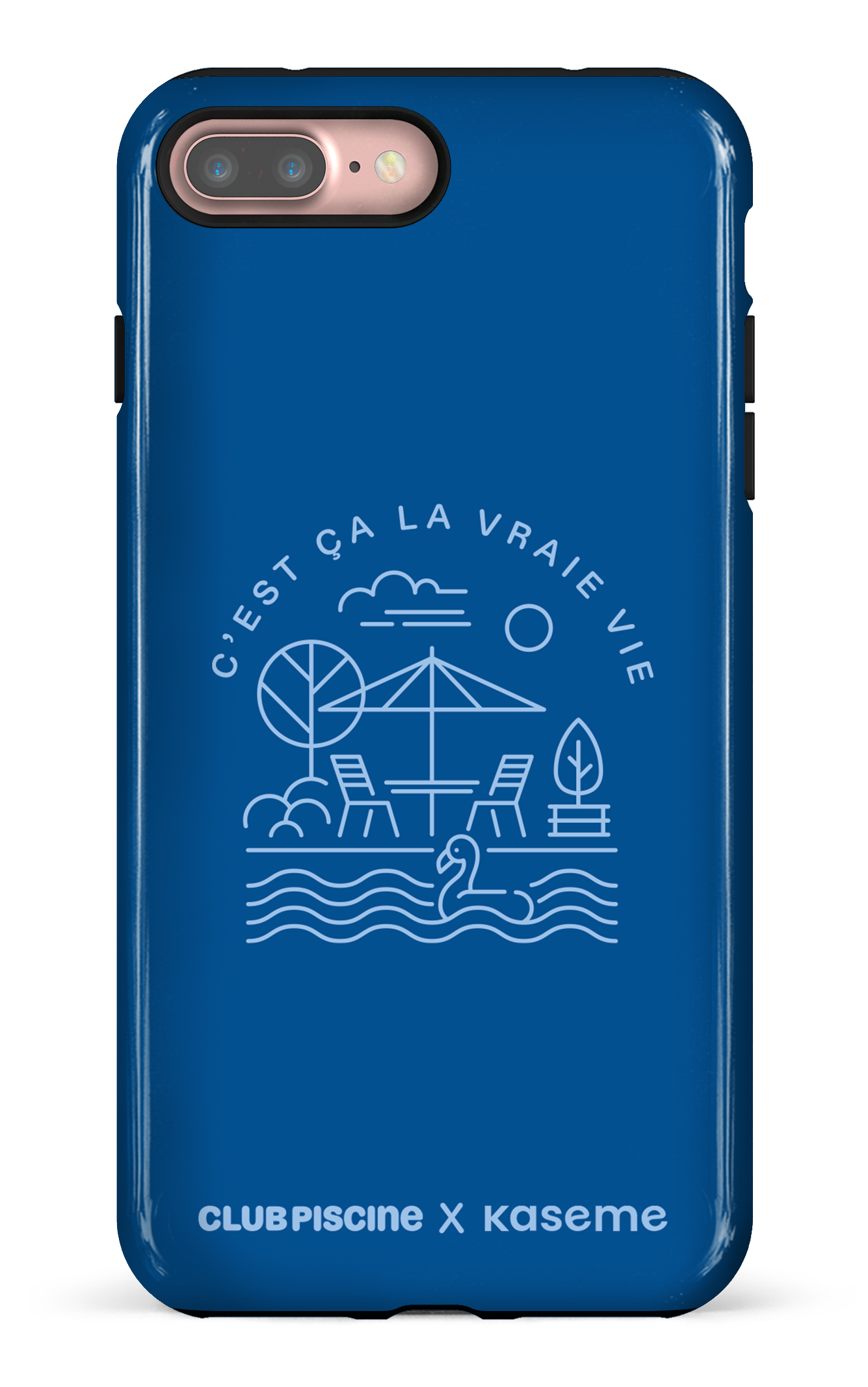 iPhone 7/8 Plus Tough Vraie Vie par Club Piscine -