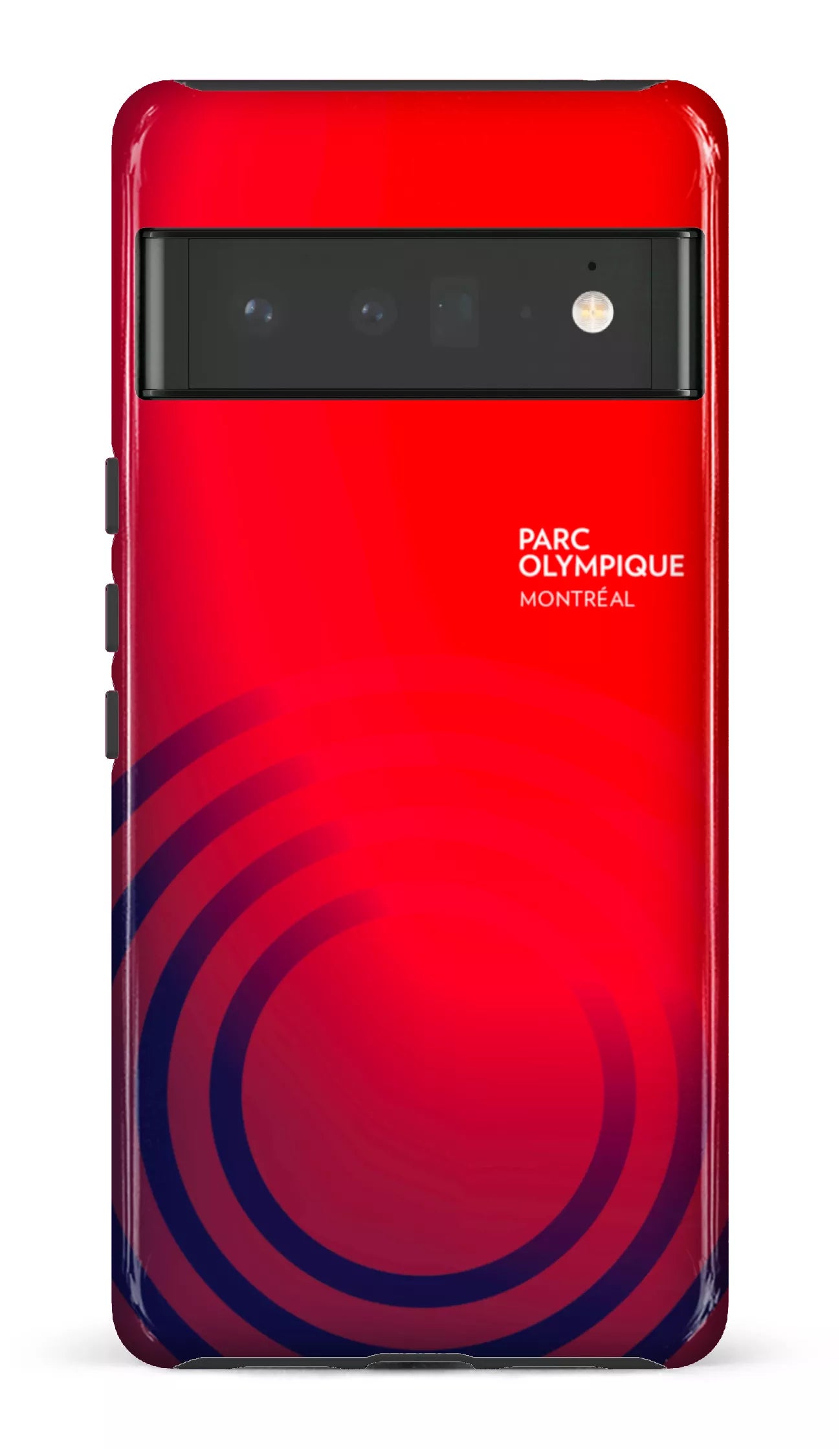 Google Pixel 6 Pro Tough (Gloss) Parc Olympique - Logo Rouge/Bleu -