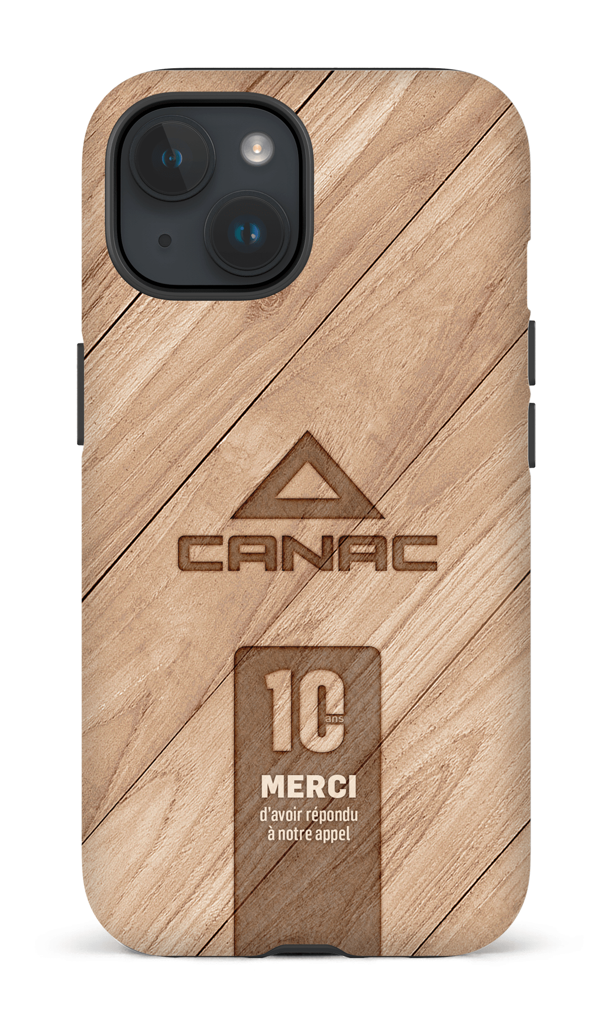 Canac 10 ans - iPhone 15 Tough (Matte)