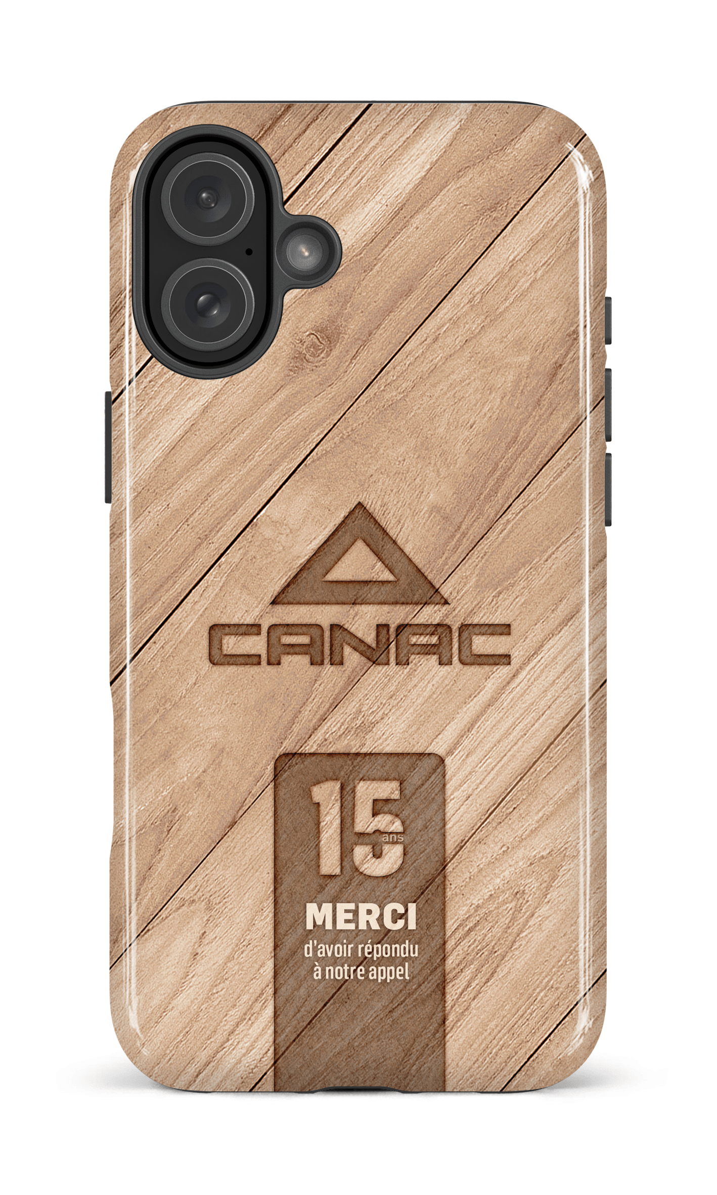 Canac 15 ans - iPhone 16 Plus Impact Case