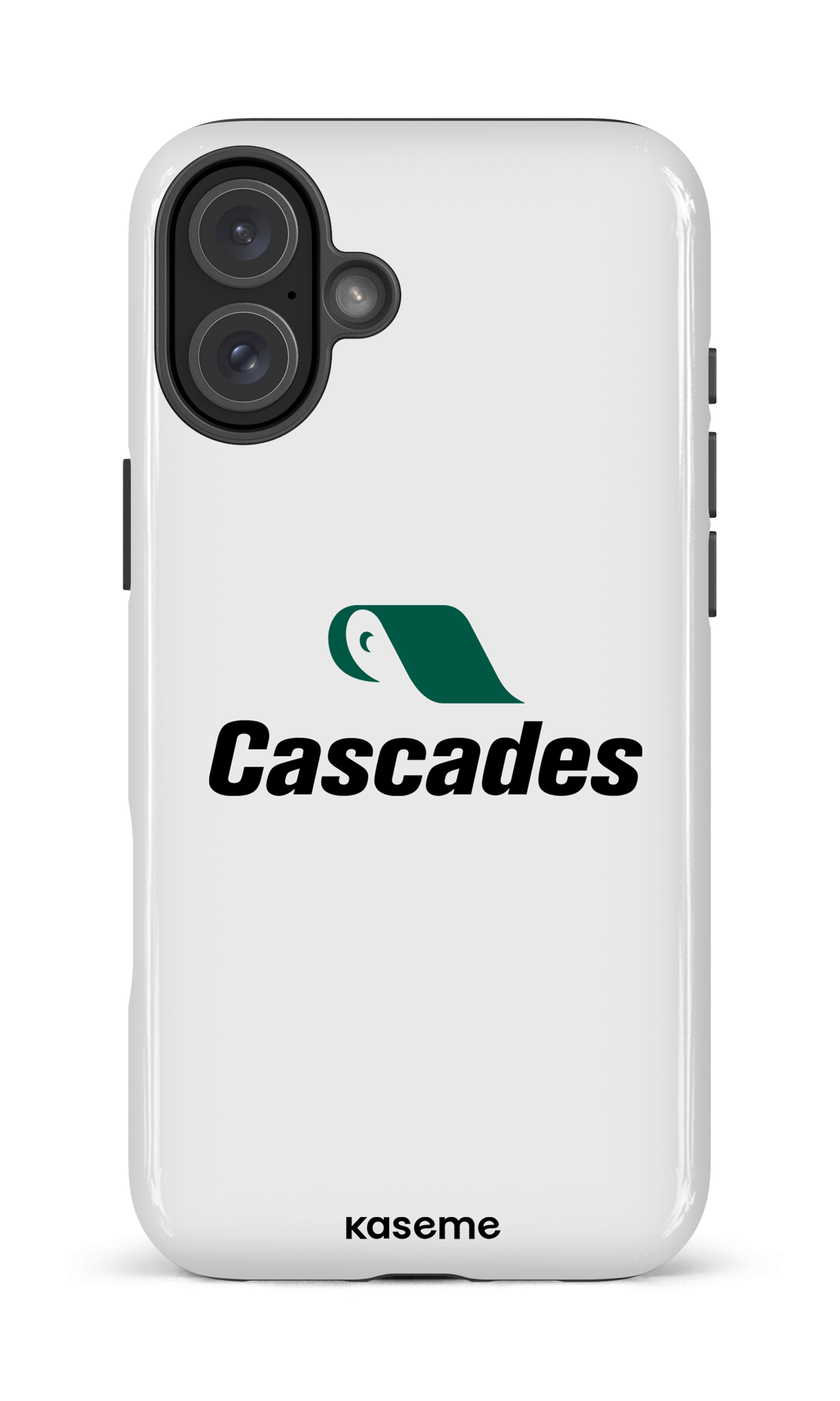 Cascades Blanc - iPhone 16 Plus Impact Case