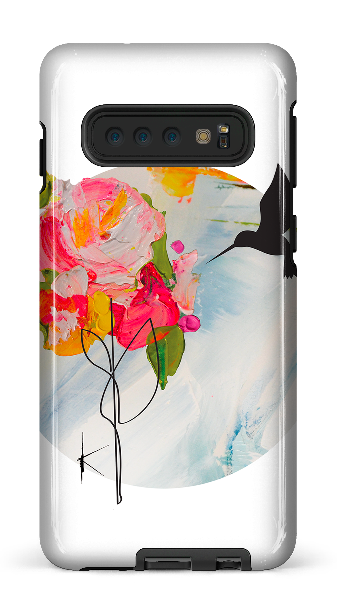 Galaxy S10 Tough Colibri par Kristine Girard -