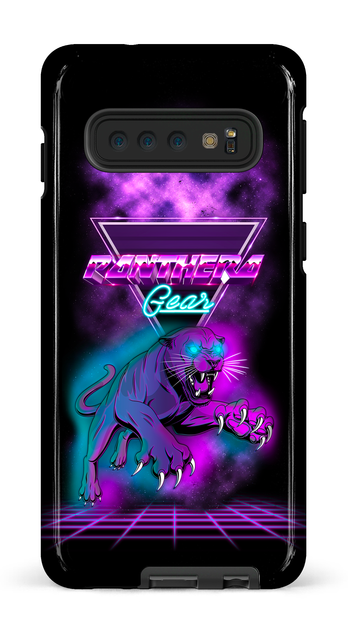 Galaxy S10 Tough Panthera 80's Noir -
