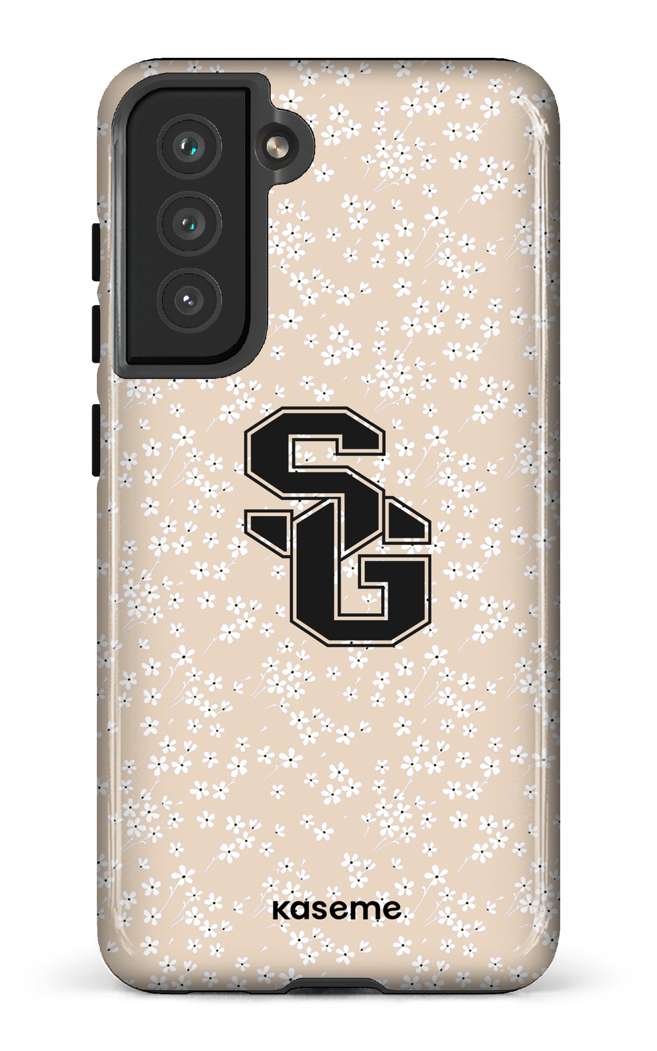 Galaxy S21 FE Tough Posy Beige x Dragons -