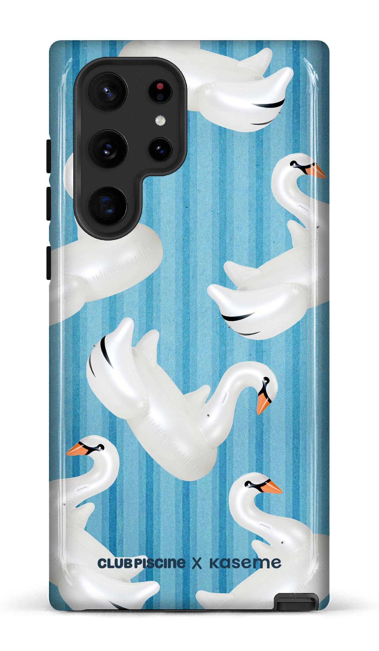 Galaxy S22 Ultra Tough Cygne par Club Piscine -