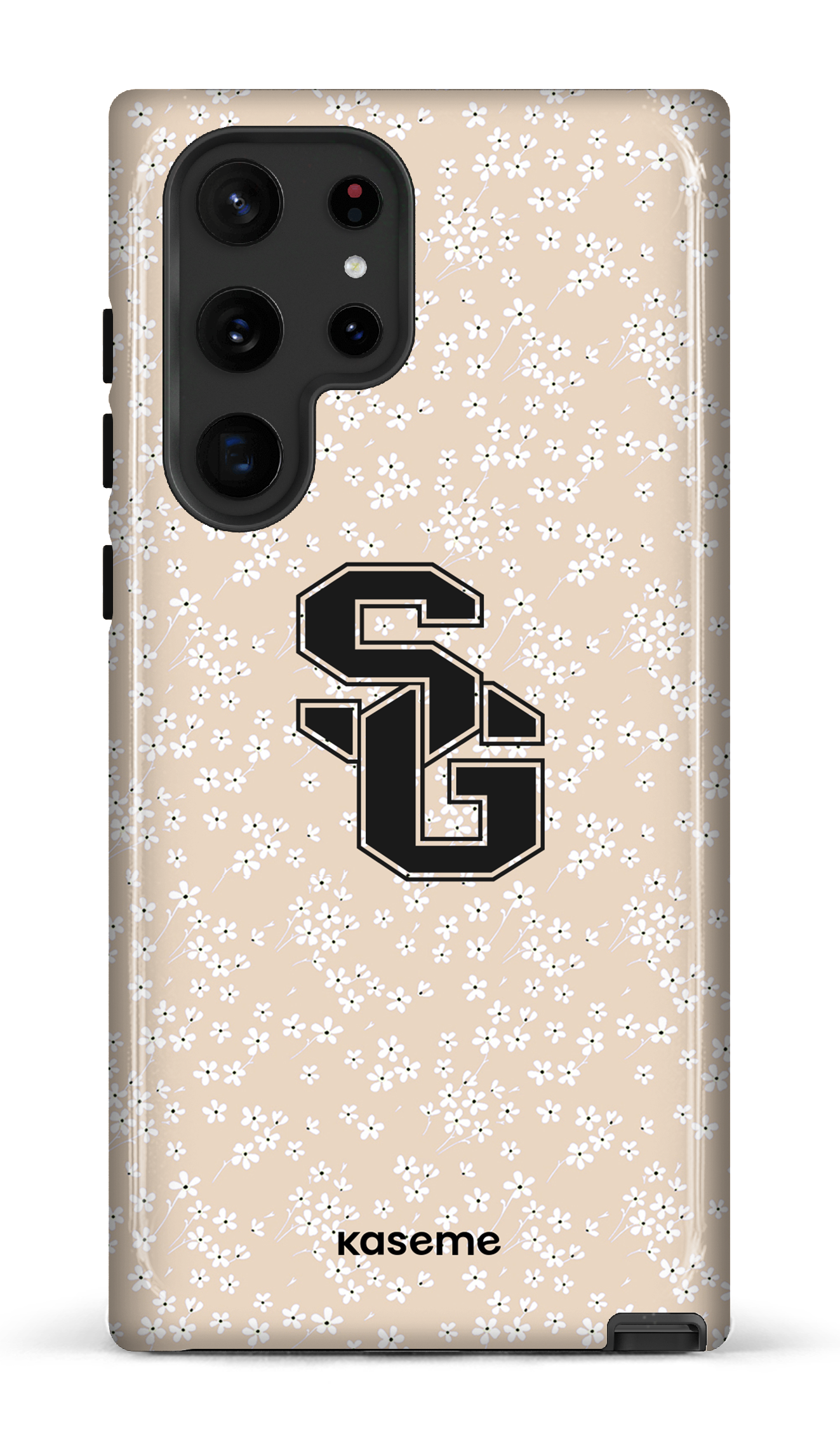 Galaxy S22 Ultra Tough Posy Beige x Dragons -