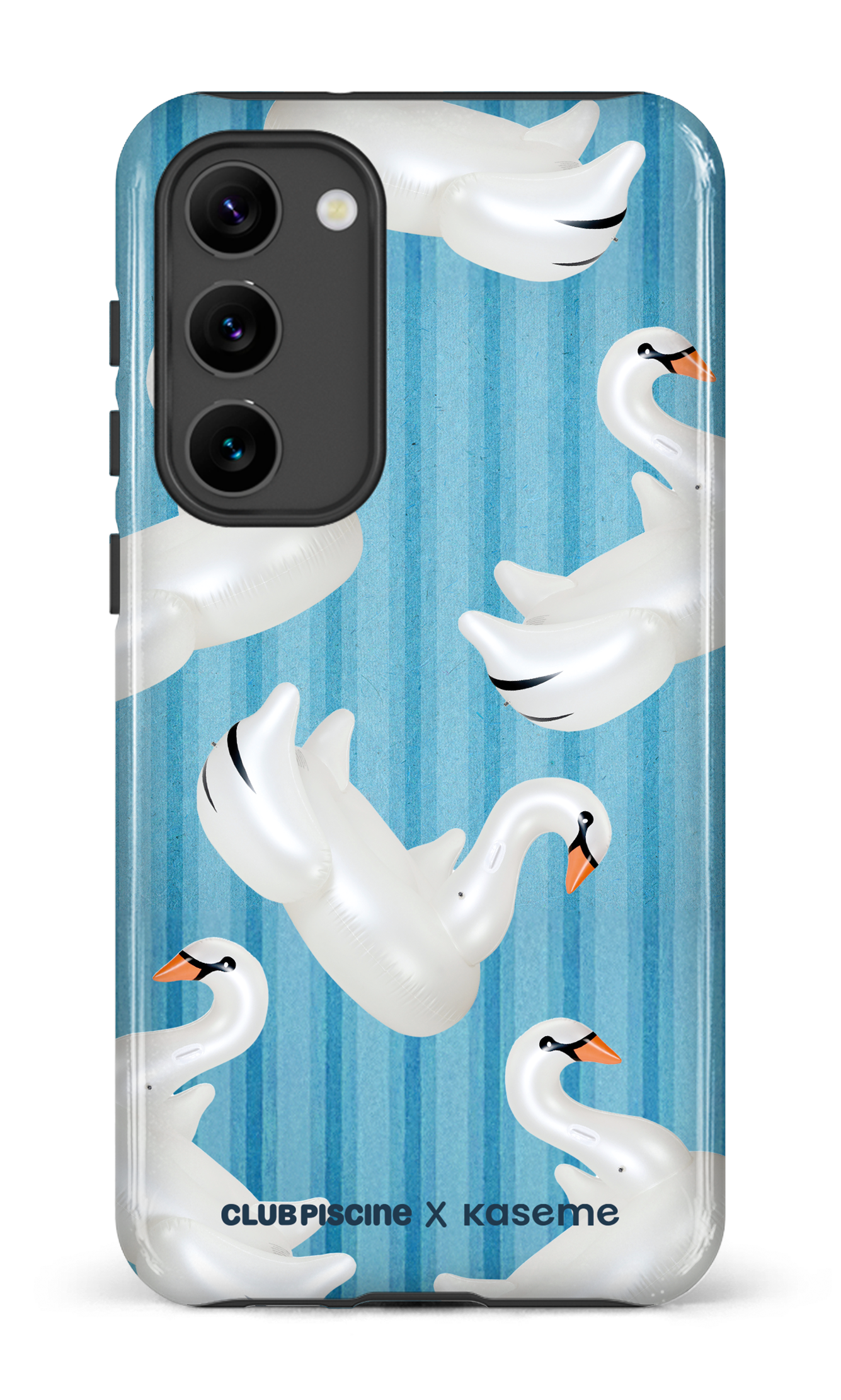 Galaxy S23 Plus Tough Gloss Cygne par Club Piscine -