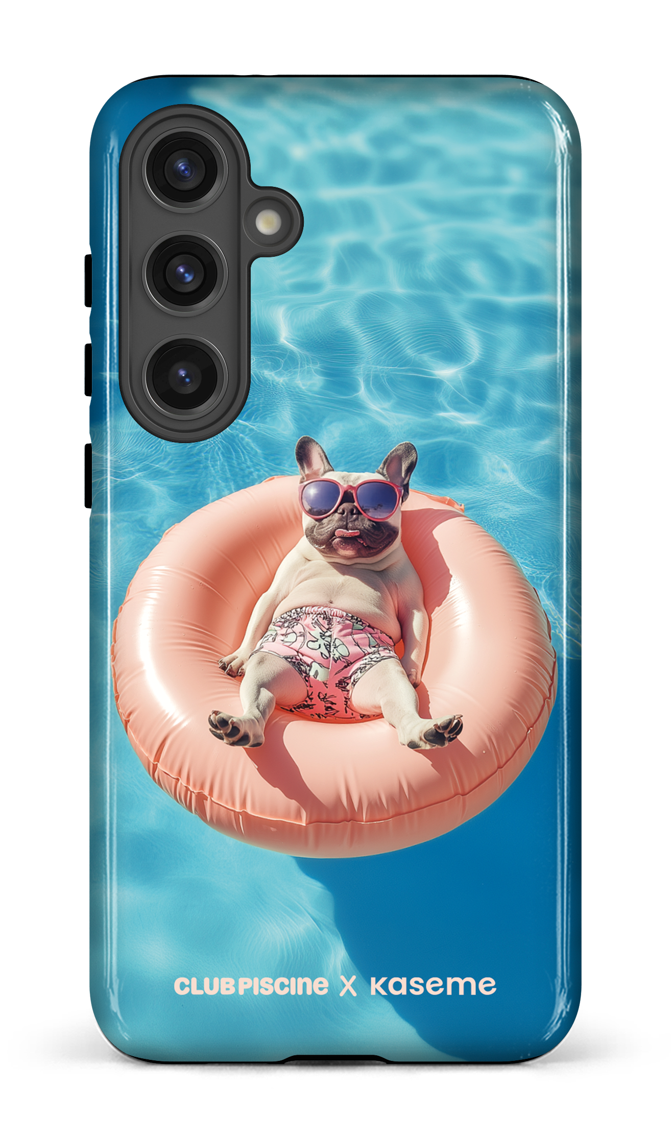 Galaxy S24 Plus Tough (Gloss) Chien Chaud par Club Piscine -