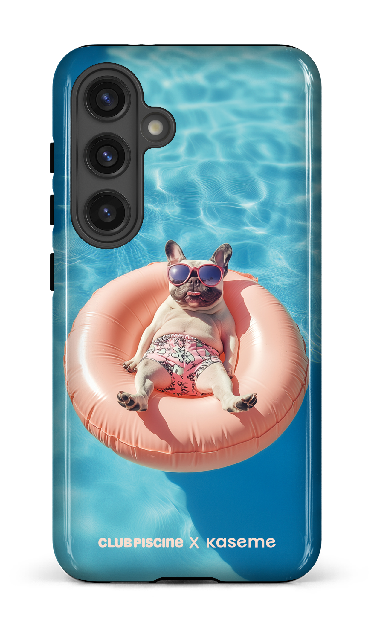 Galaxy S24 Tough (Gloss) Chien Chaud par Club Piscine -