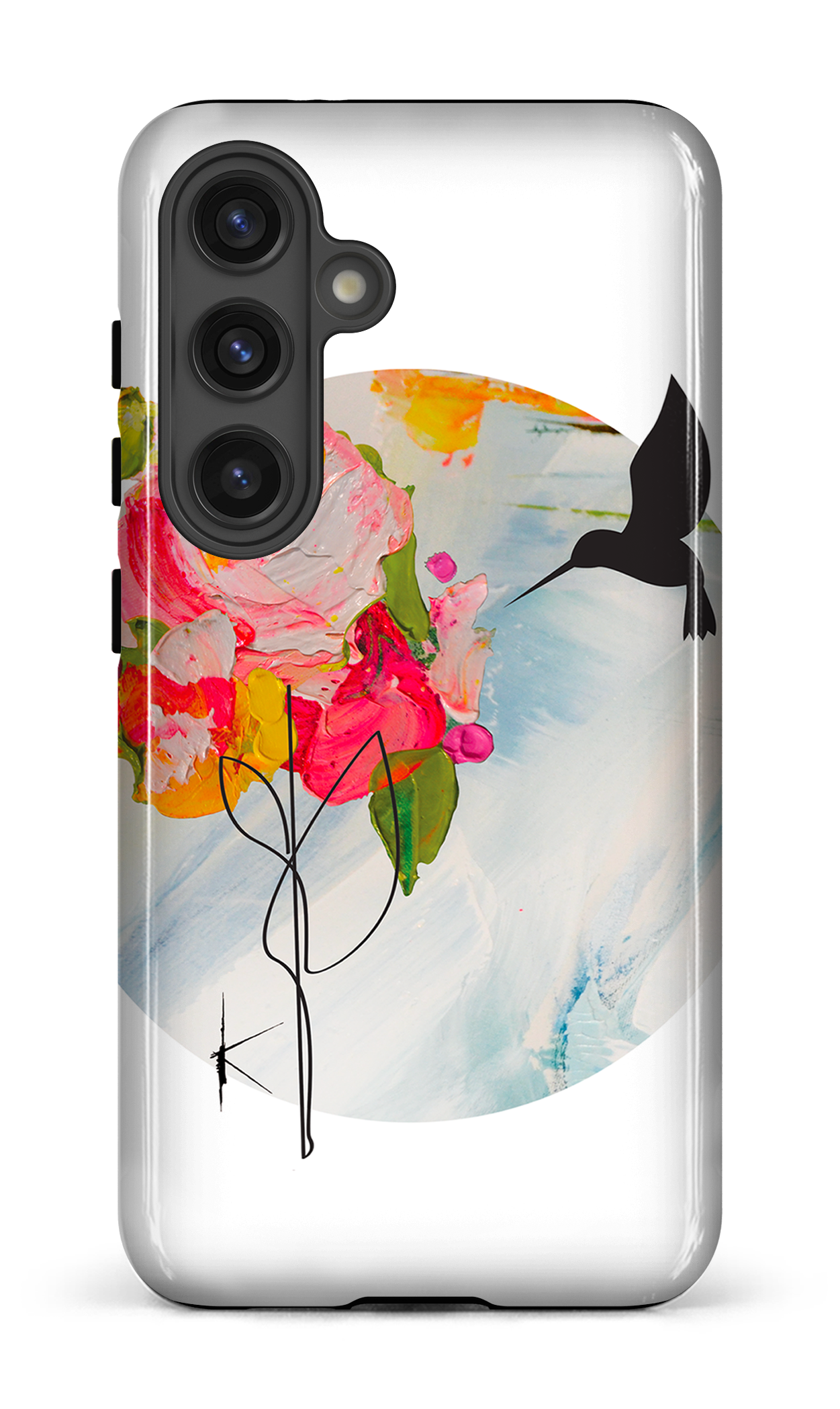 Galaxy S24 Tough (Gloss) Colibri par Kristine Girard -