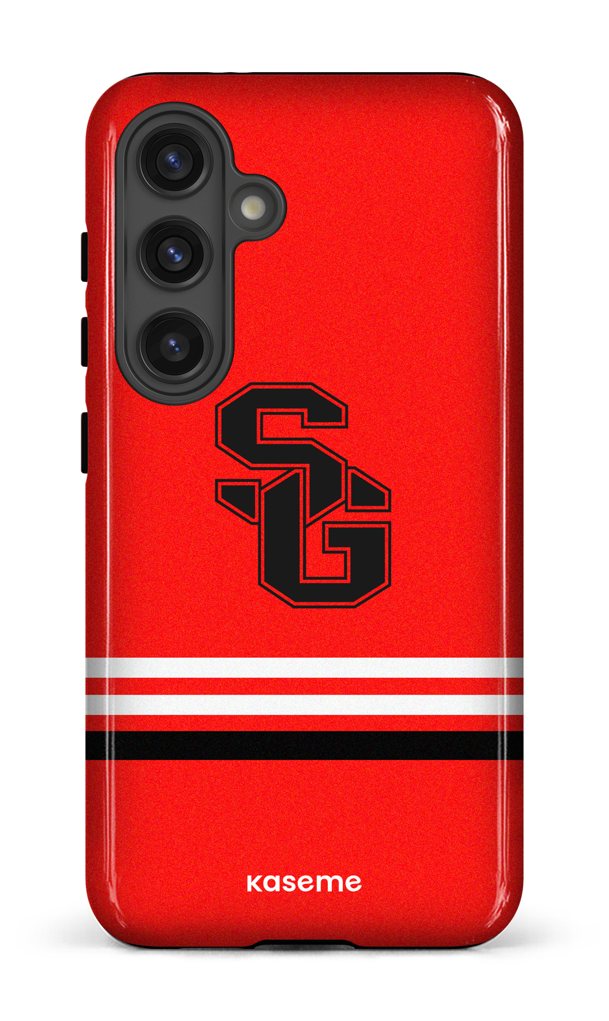 Galaxy S24 Tough (Gloss) Dragons PSG Rouge -