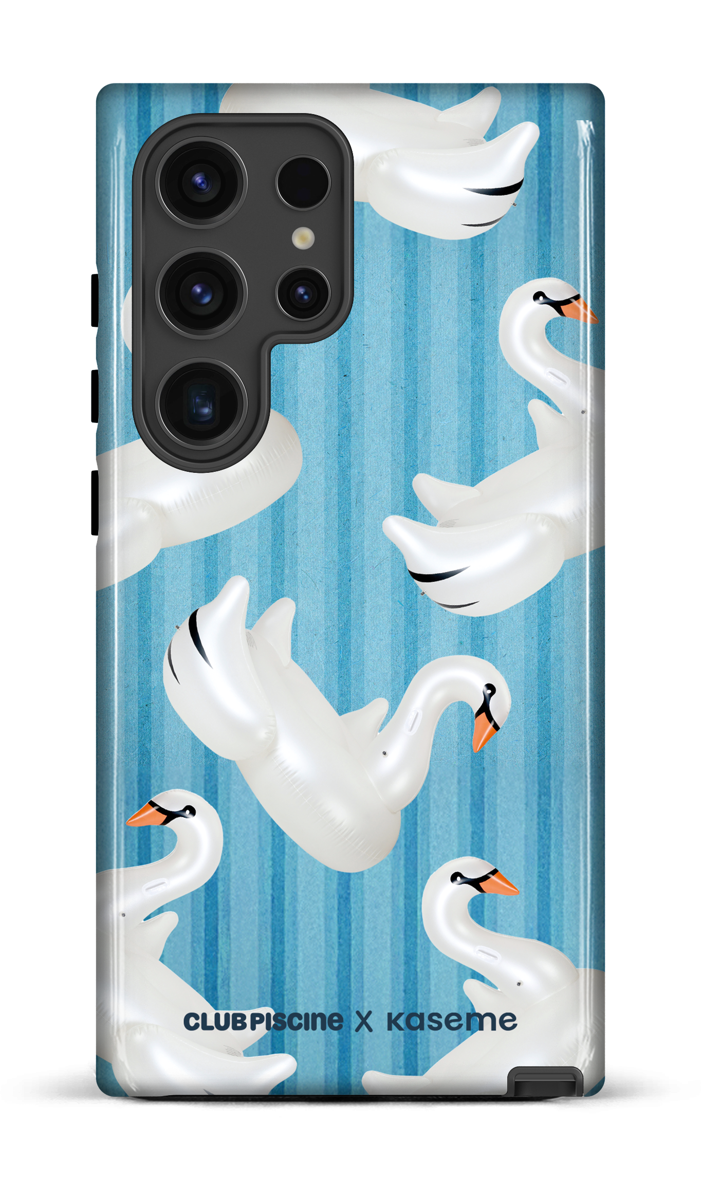 Galaxy S24 Ultra Tough (Gloss) Cygne par Club Piscine -