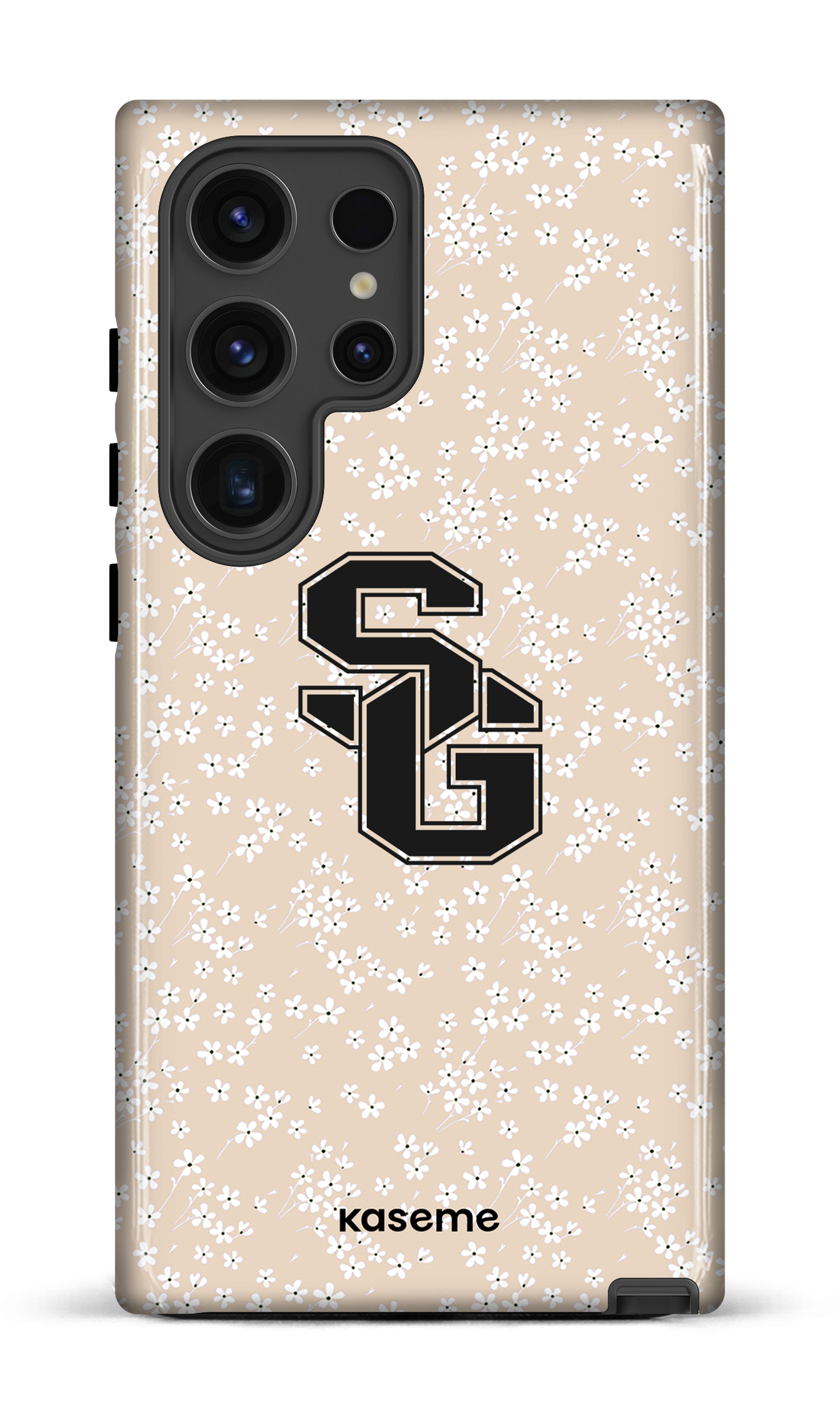 Galaxy S24 Ultra Tough (Gloss) Posy Beige x Dragons -