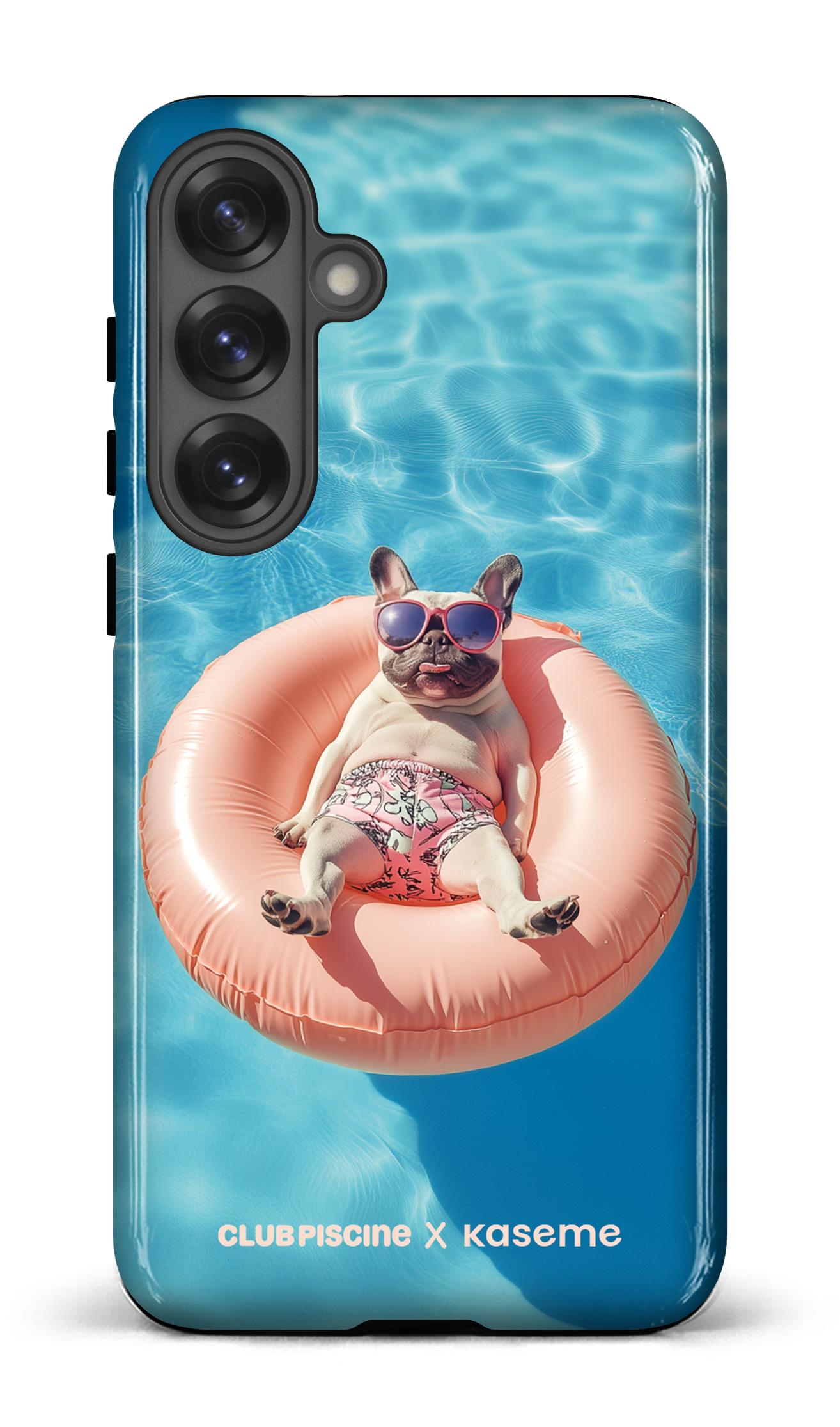 Galaxy S25 Plus Tough (Gloss) Chien Chaud par Club Piscine -