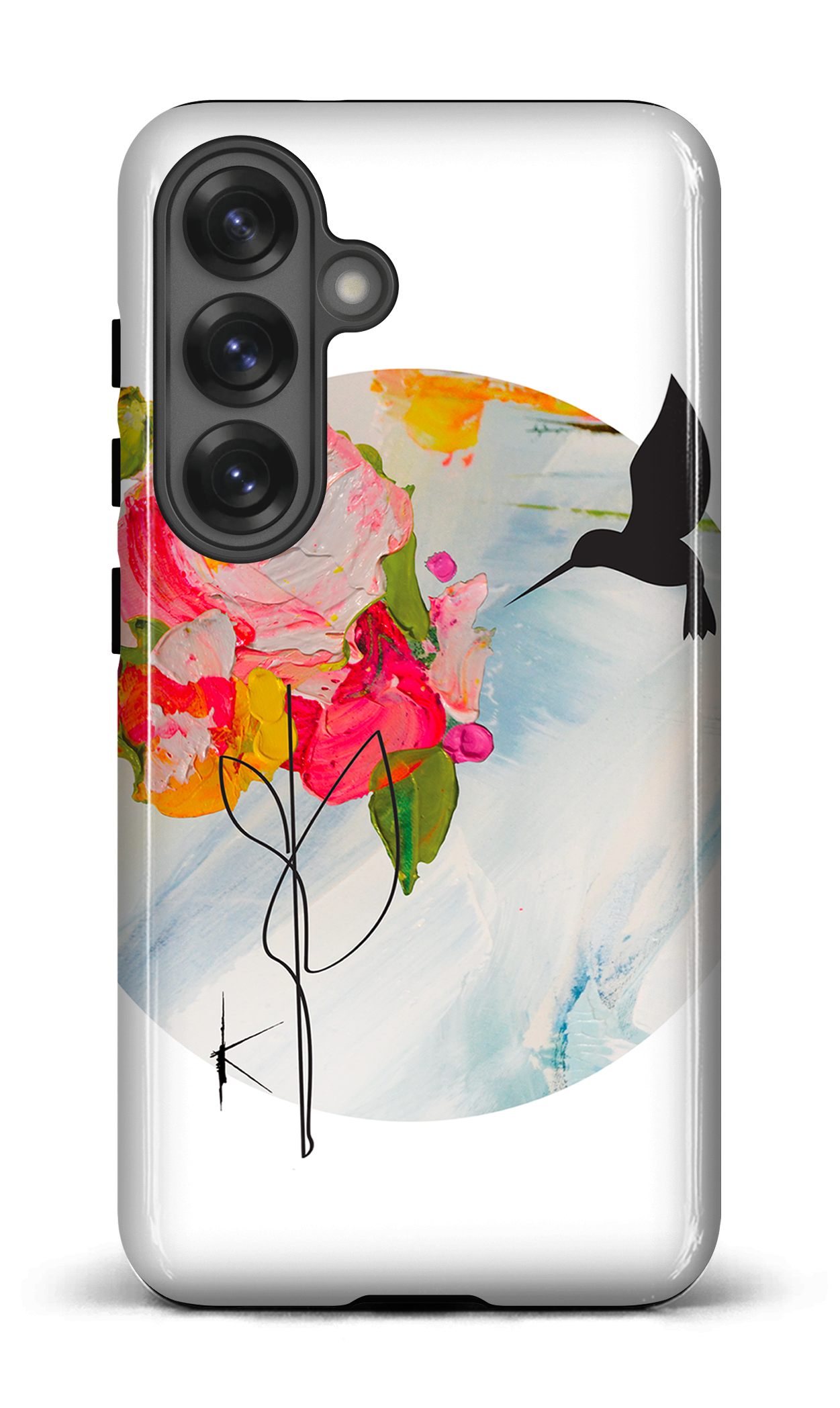 Galaxy S25 Tough (Gloss) Colibri par Kristine Girard -