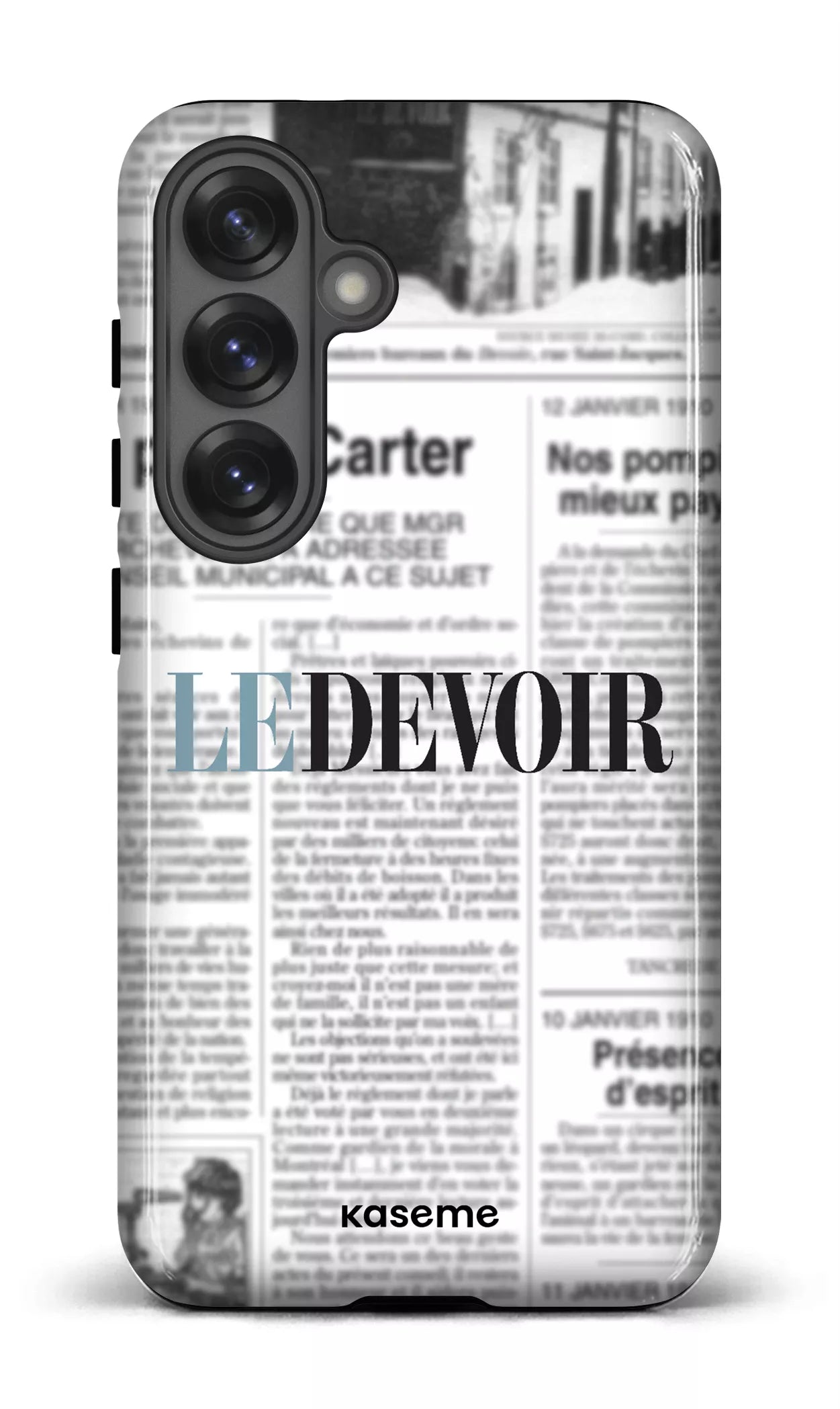Galaxy S25 Tough (Gloss) Le Devoir Journal -