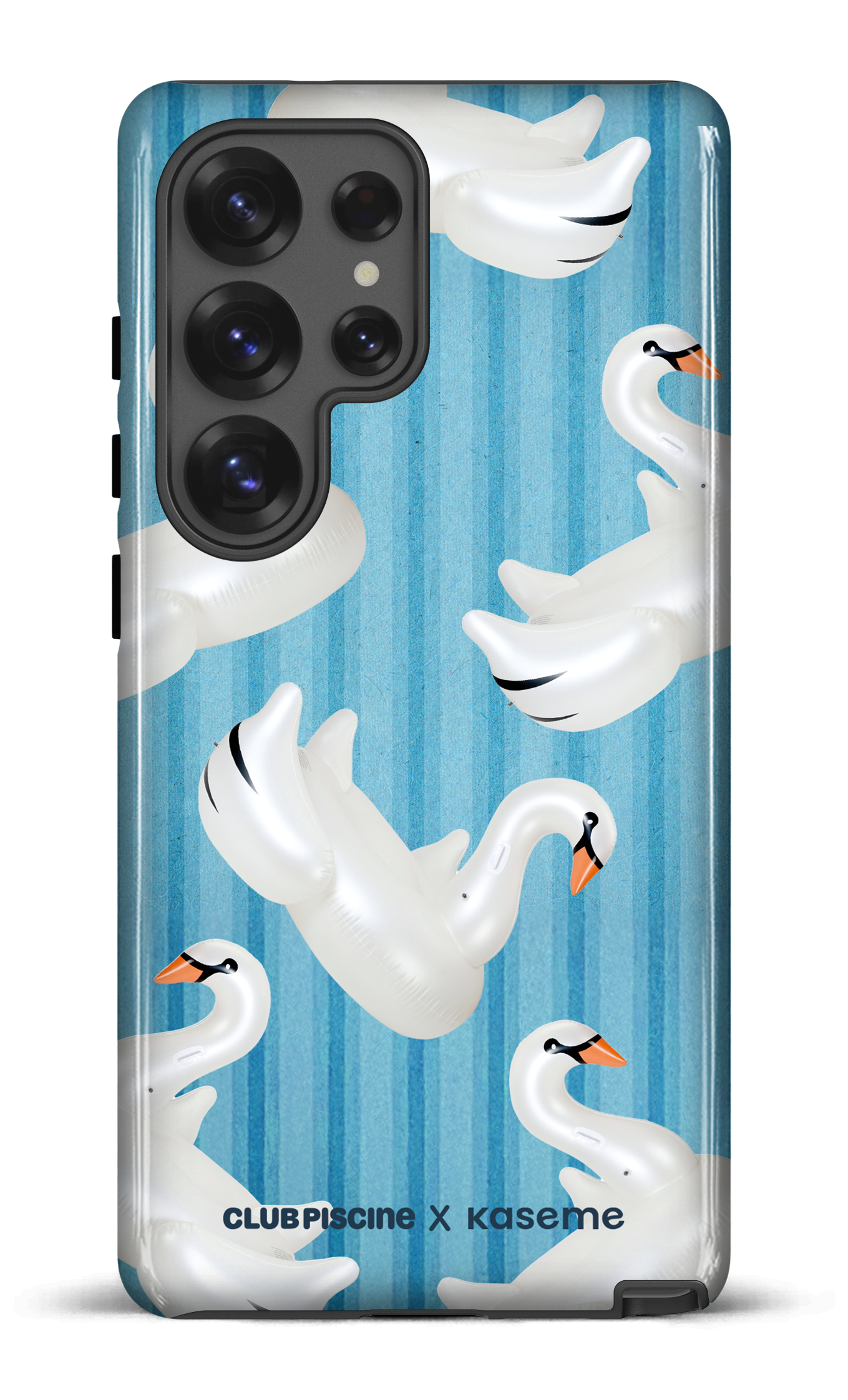 Galaxy S25 Ultra Tough (Gloss) Cygne par Club Piscine -
