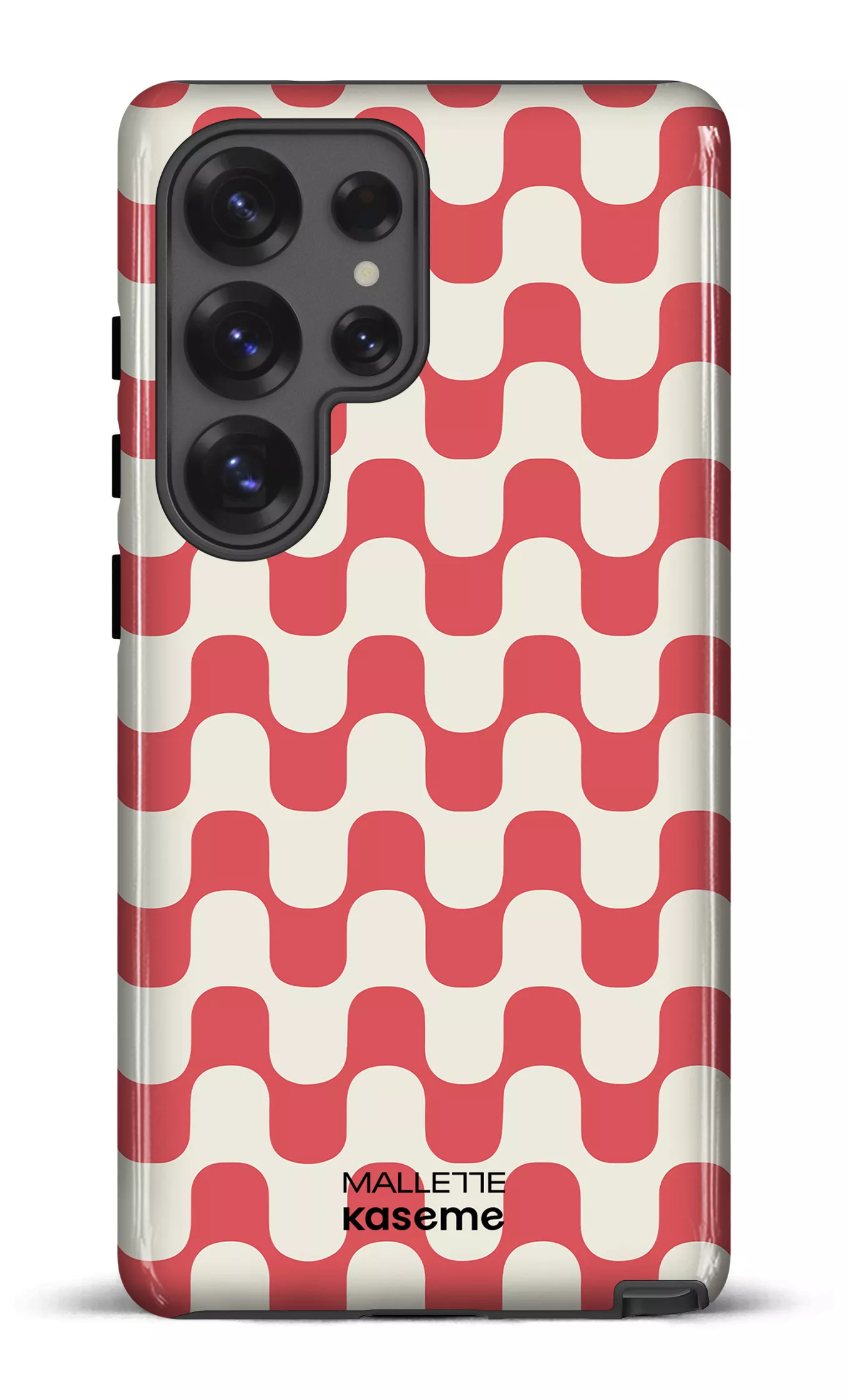 Galaxy S25 Ultra Tough (Gloss) Hippy Rouge x Mallette -