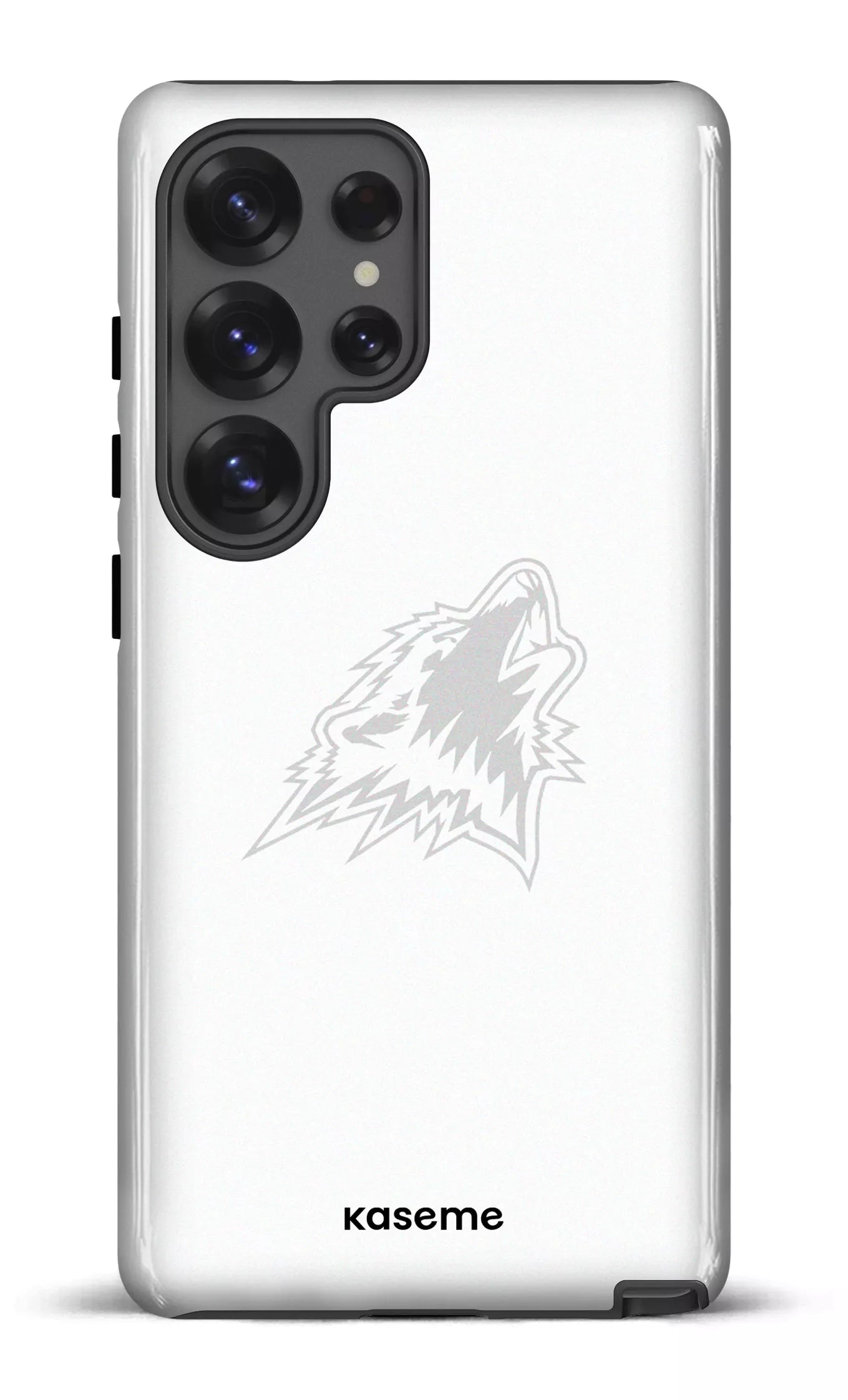 Galaxy S25 Ultra Tough (Gloss) Les Huskies Blanc -