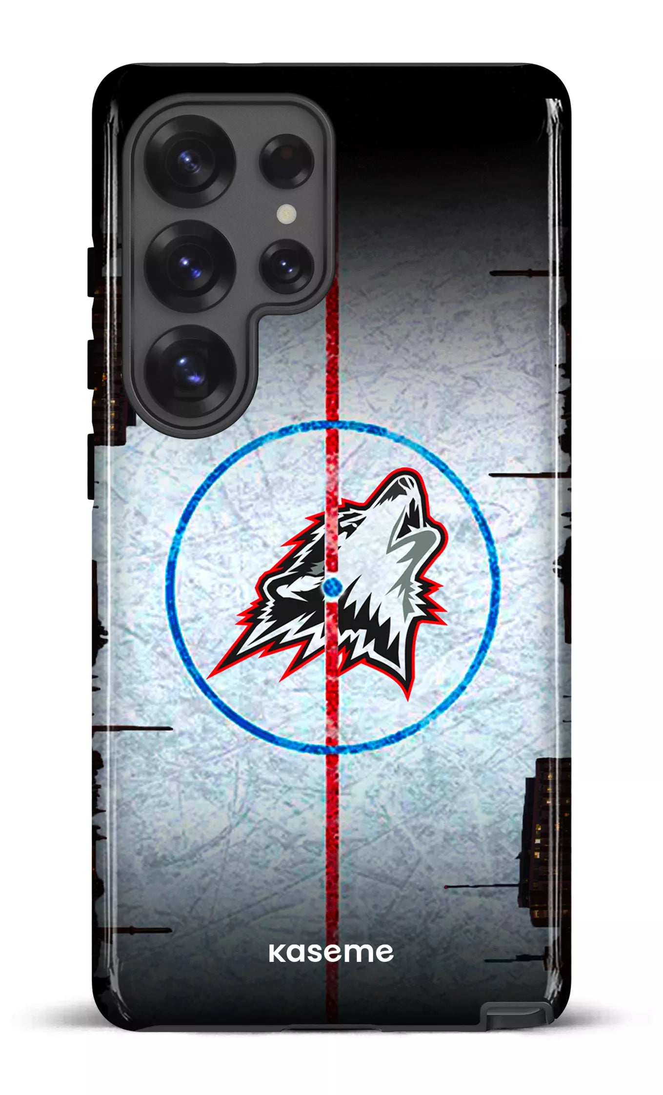 Galaxy S25 Ultra Tough (Gloss) Les Huskies Patinoire -
