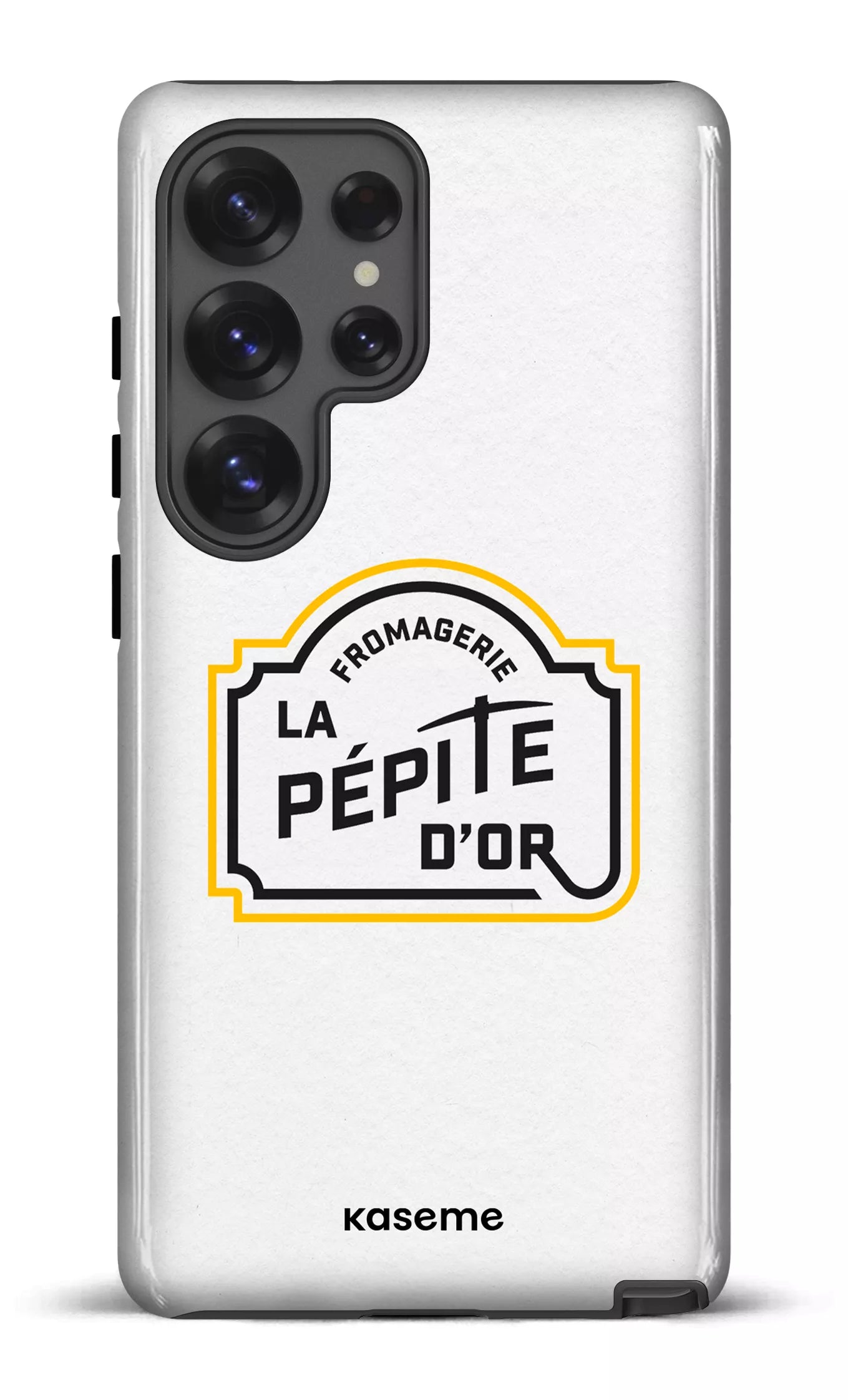Galaxy S25 Ultra Tough (Gloss) Pépite Blanc -