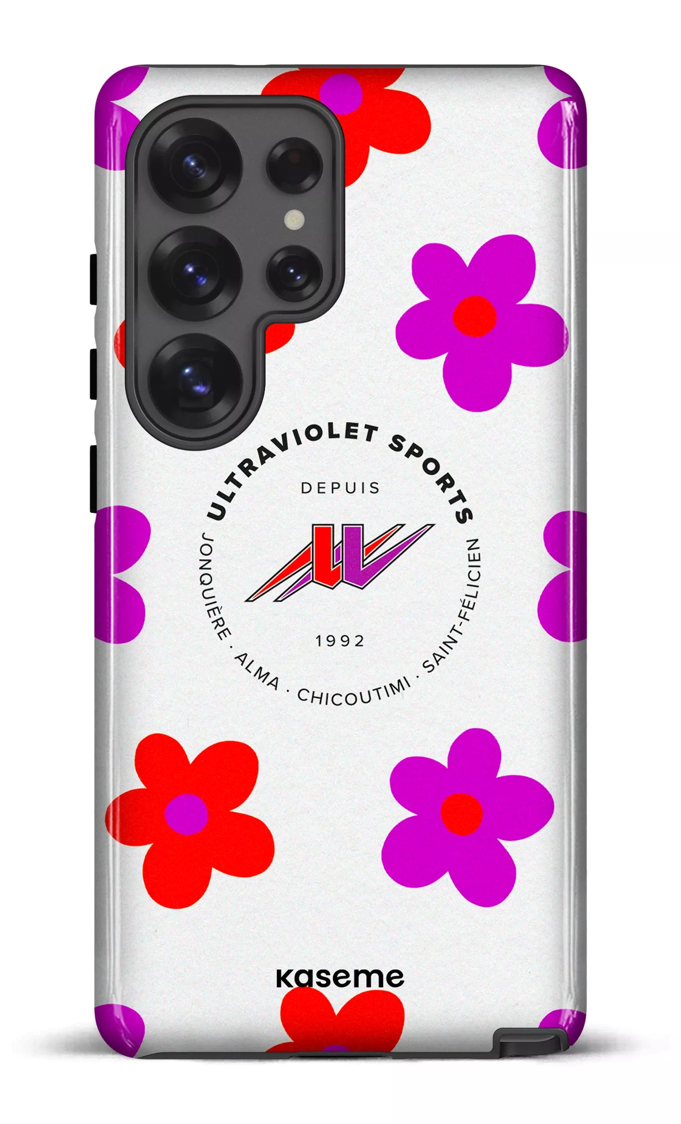 Galaxy S25 Ultra Tough (Gloss) UltraViolet Fleurs -