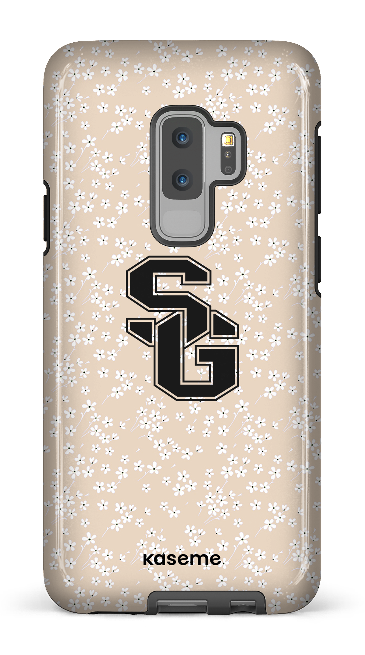 Galaxy S9 Plus Tough Posy Beige x Dragons -