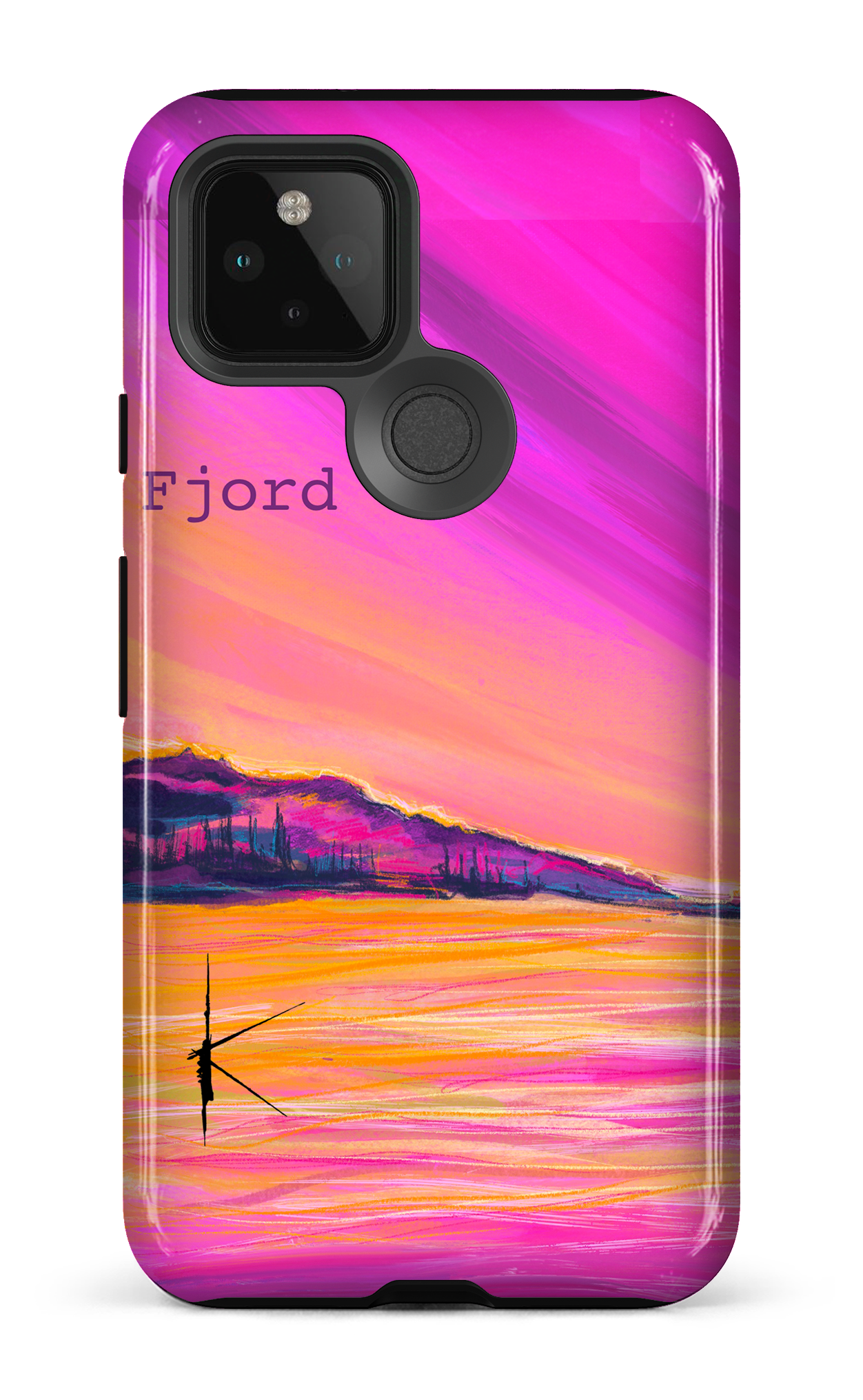 Google Pixel 5 Tough Fjord par Kristine Girard -