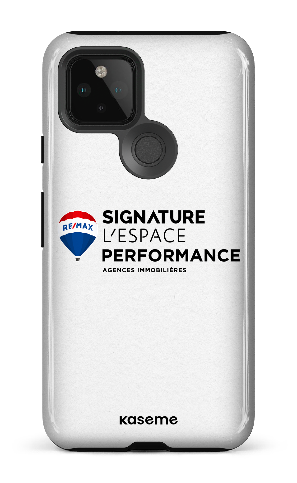 Google Pixel 5 Tough Remax Signature L'Espace & Performance Blanc -