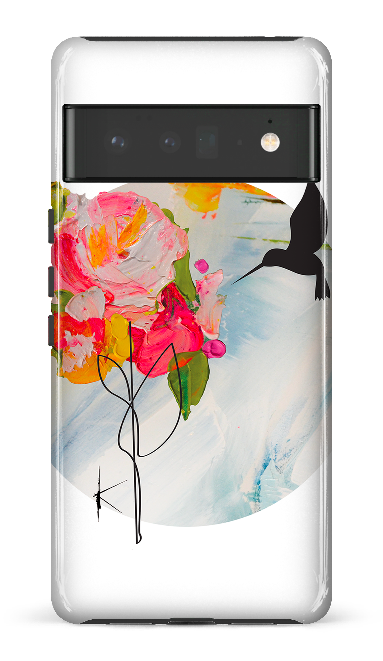 Google Pixel 6 Pro Tough (Gloss) Colibri par Kristine Girard -