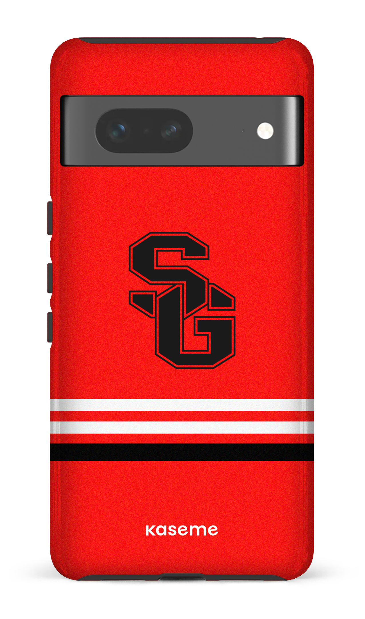 Google Pixel 7 Tough Gloss Dragons PSG Rouge -