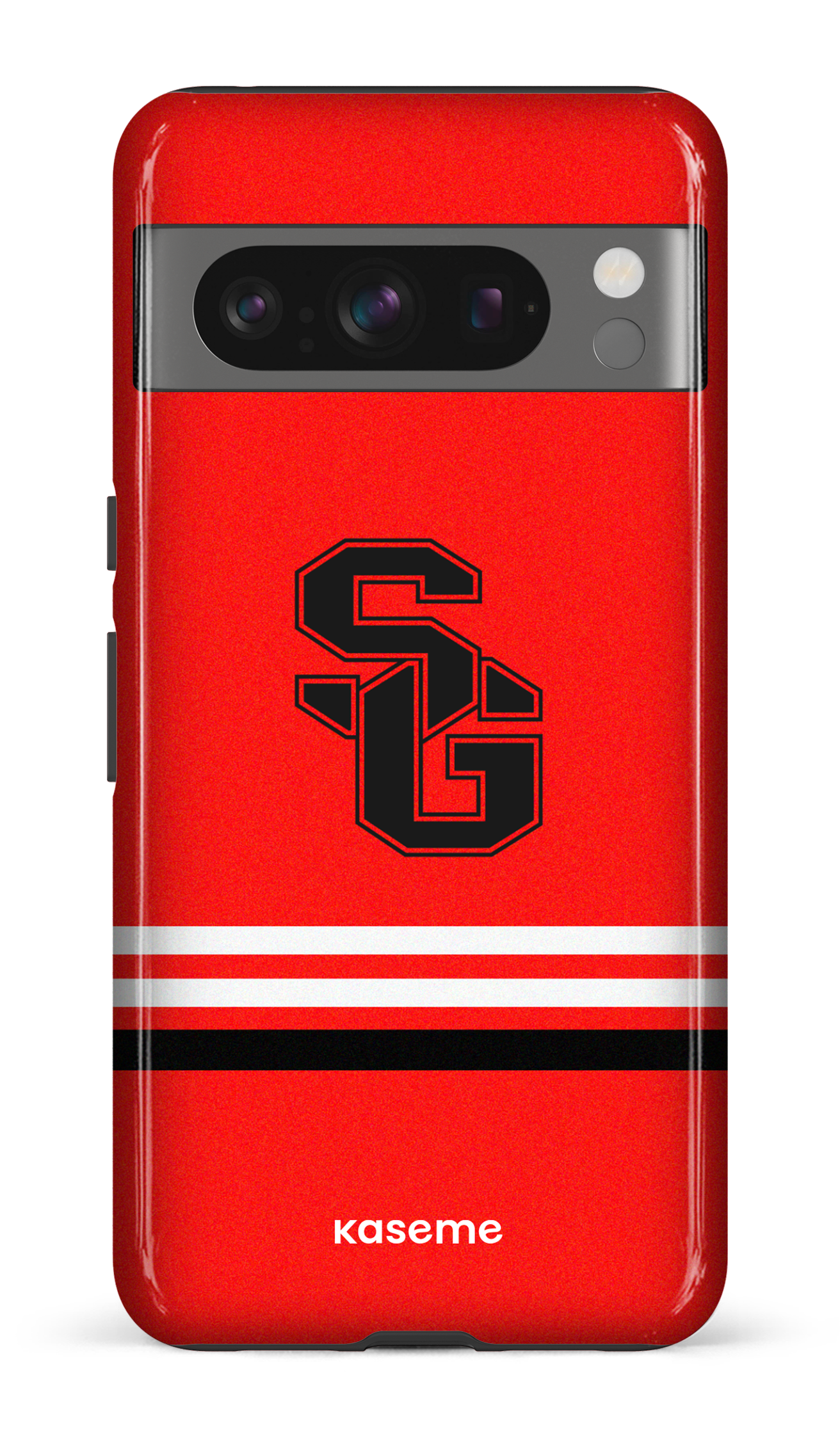 Google Pixel 8 Pro Tough Gloss Dragons PSG Rouge -