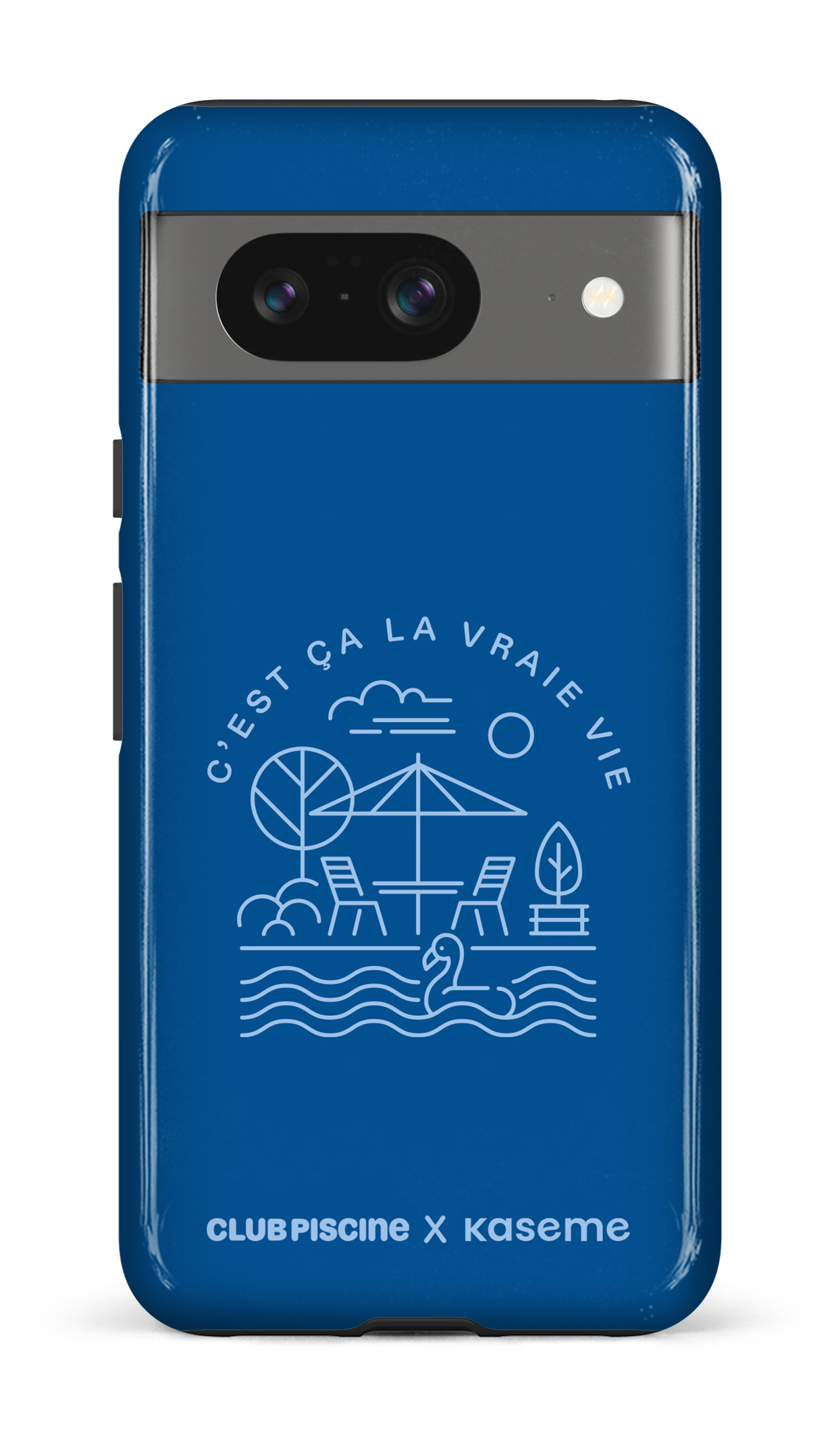 Google Pixel 8 Tough Gloss Vraie Vie par Club Piscine -