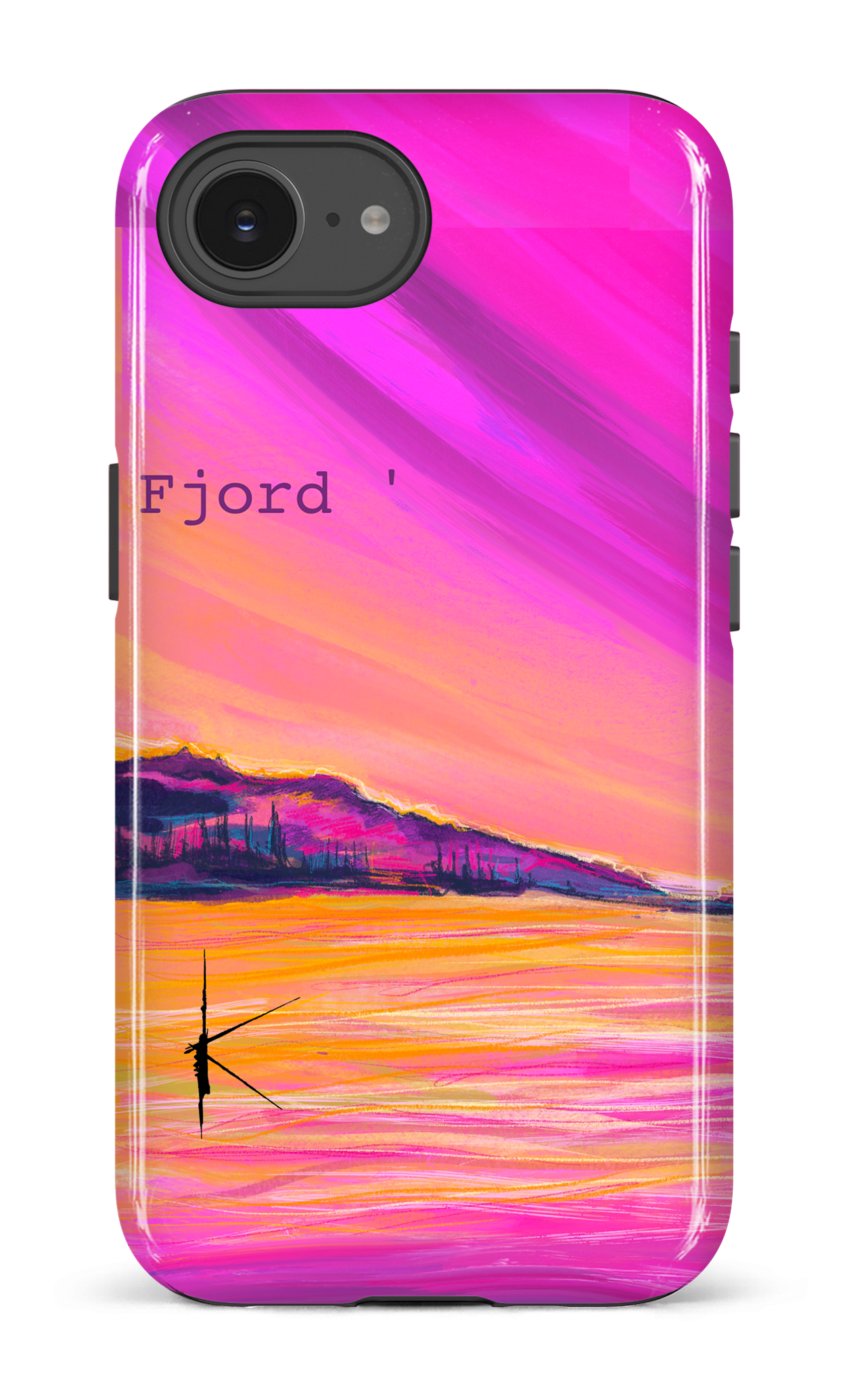 IPhone 16 E Impact Case Fjord par Kristine Girard -