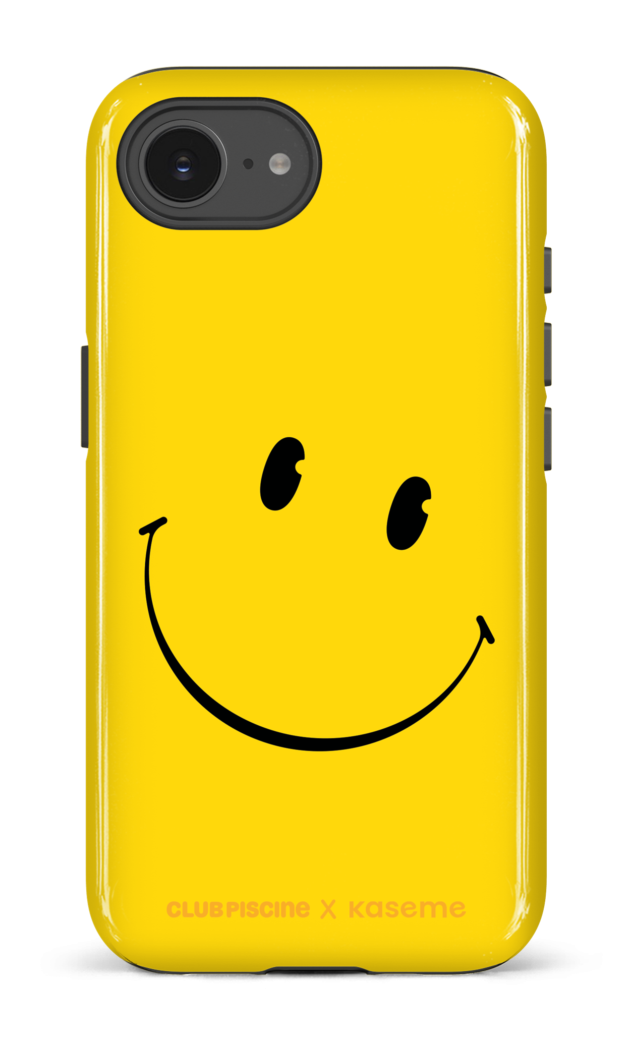 IPhone 16 E Impact Case Sourire par Club Piscine -