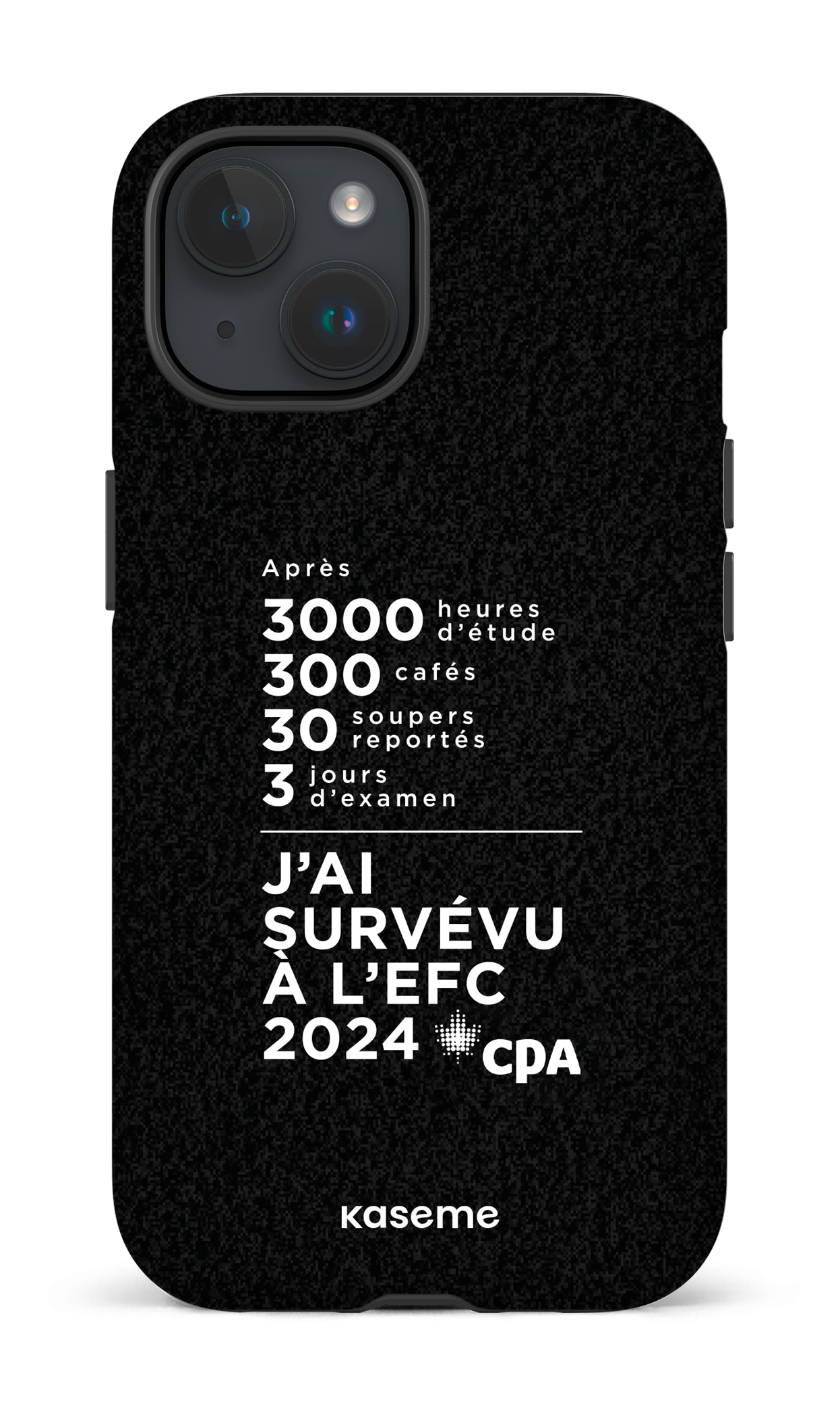 J'ai réussi l'EFC! - iPhone 15 Tough (Matte)