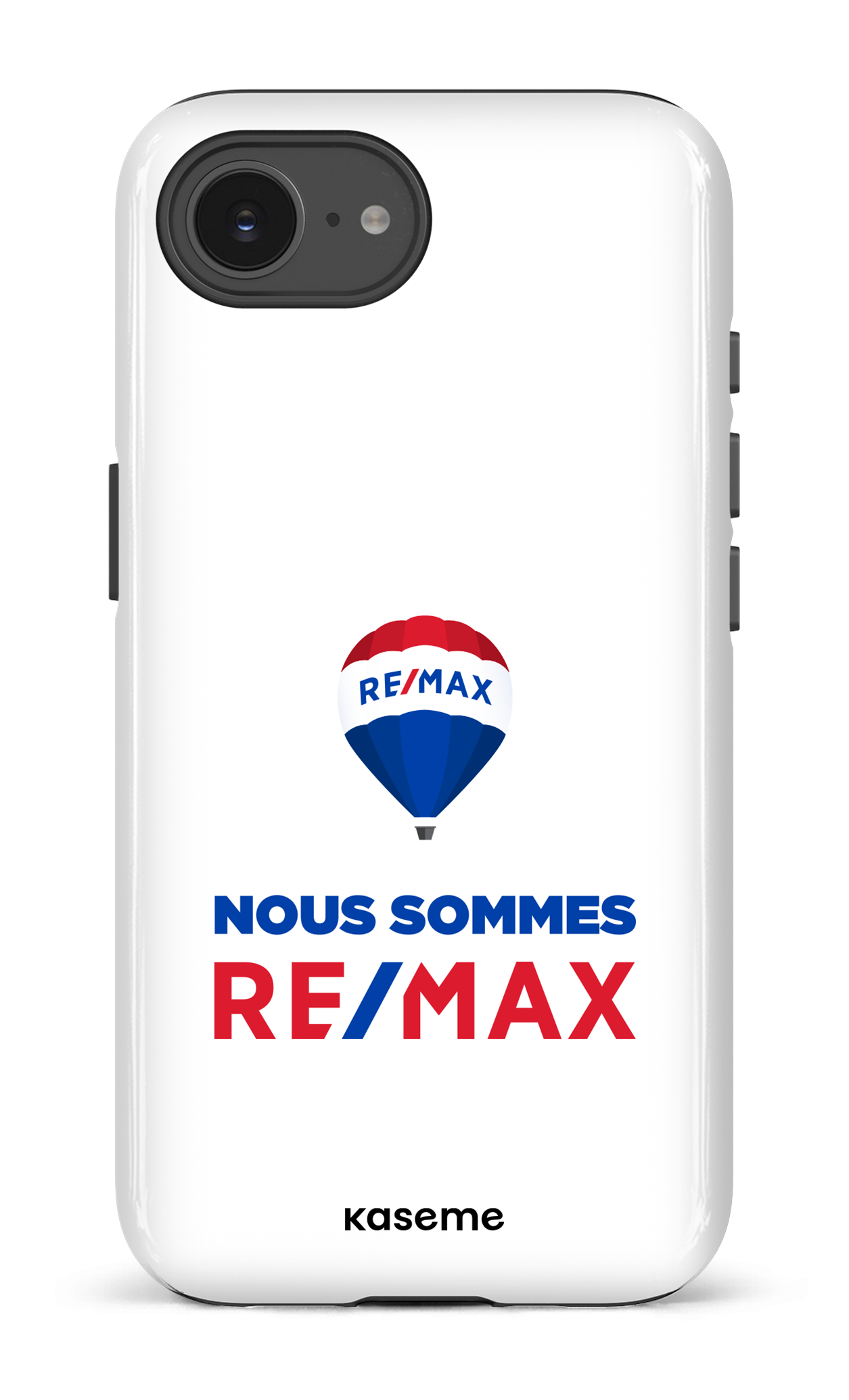 IPhone 16 E Impact Case Nous sommes RE/MAX Blanc -