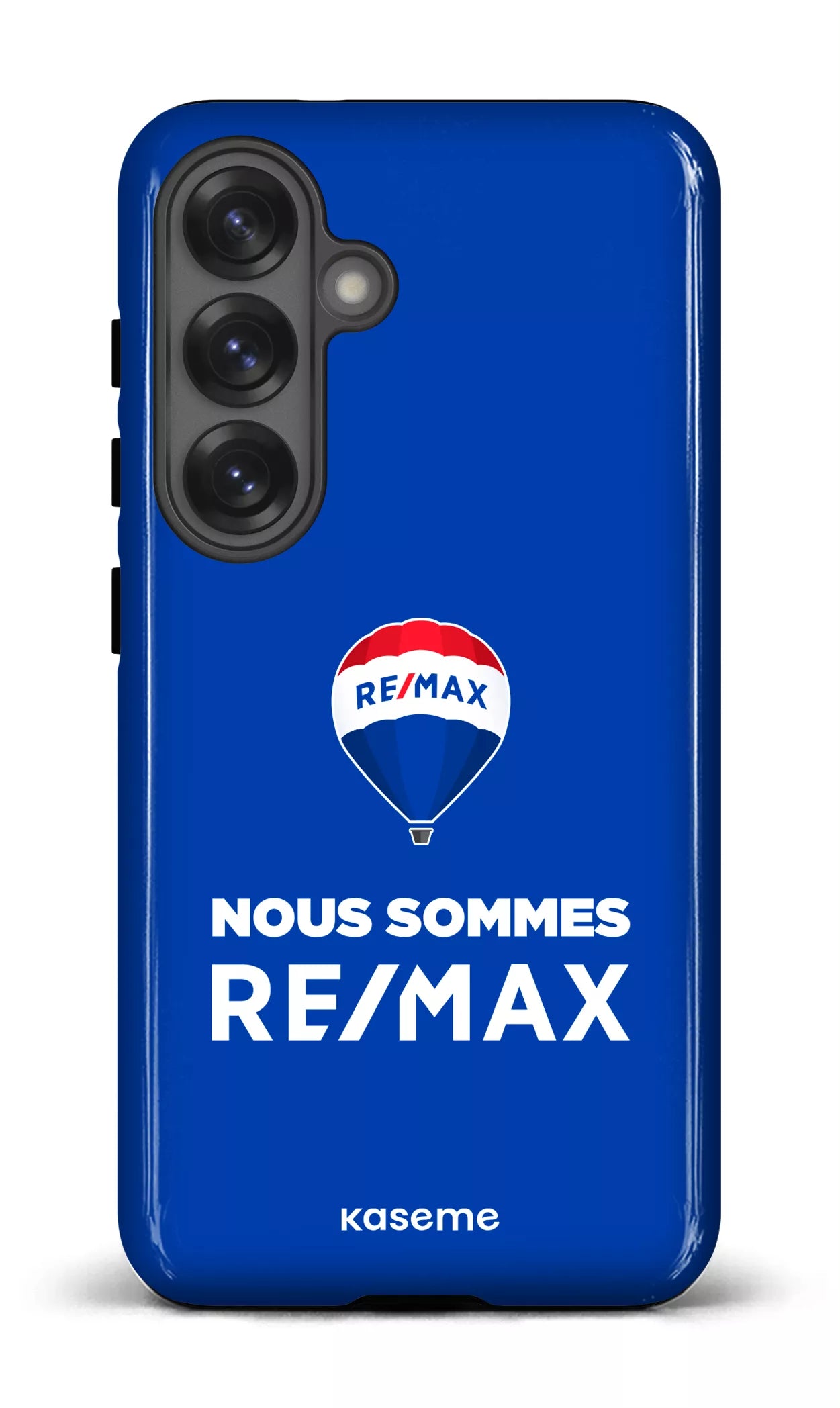Galaxy S25 Tough (Gloss) Nous sommes RE/MAX Bleu -