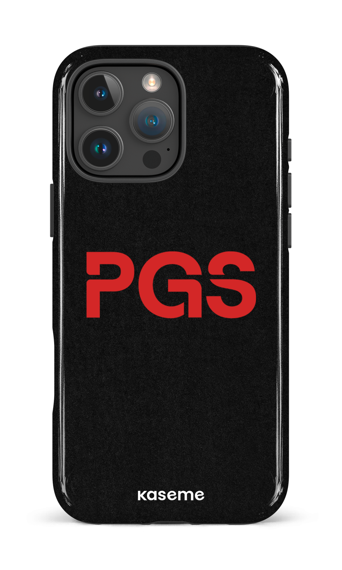 PGS Noir&Rouge - iPhone 16 Pro Max Impact Case