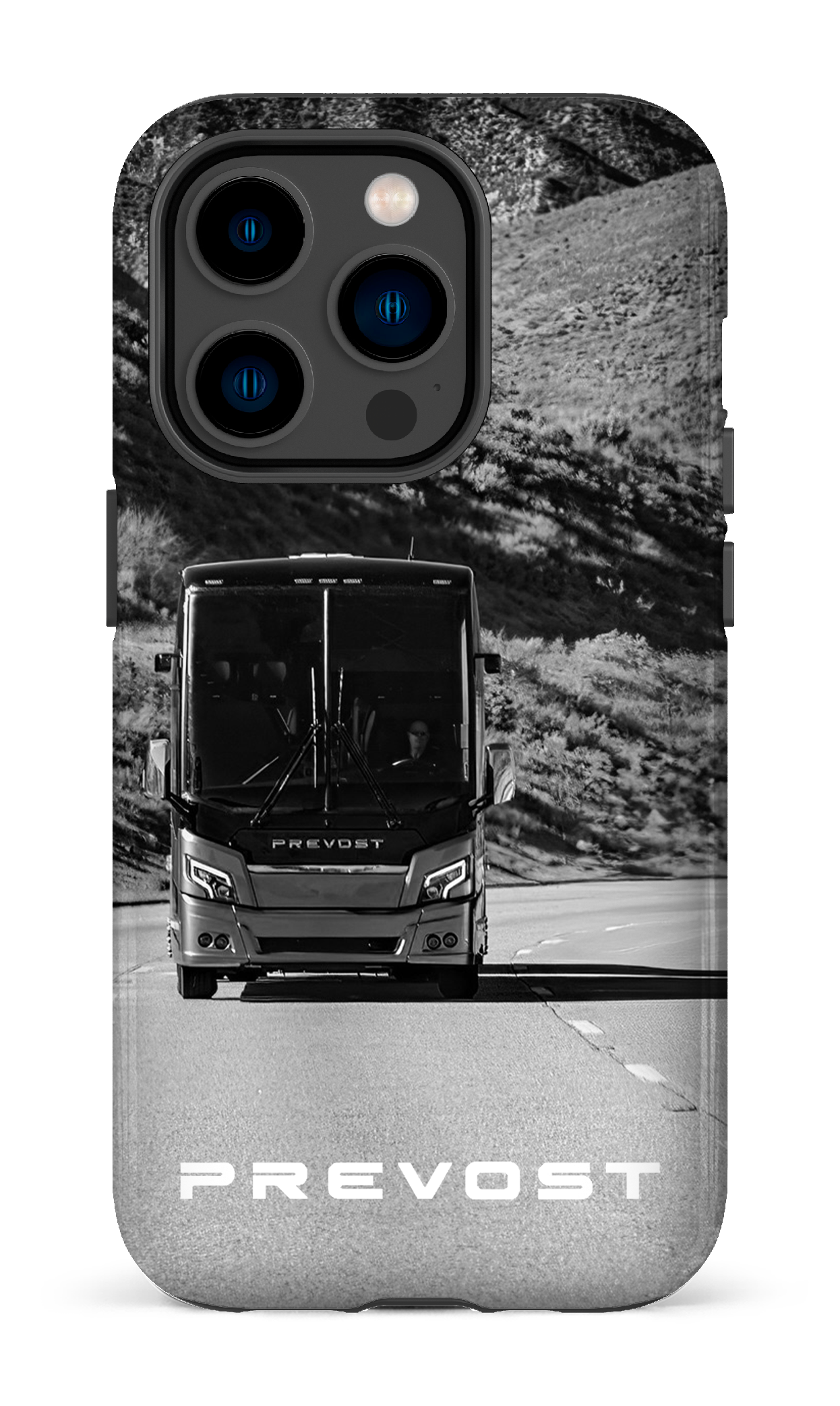 Prevost N&B - iPhone 14 Pro Tough