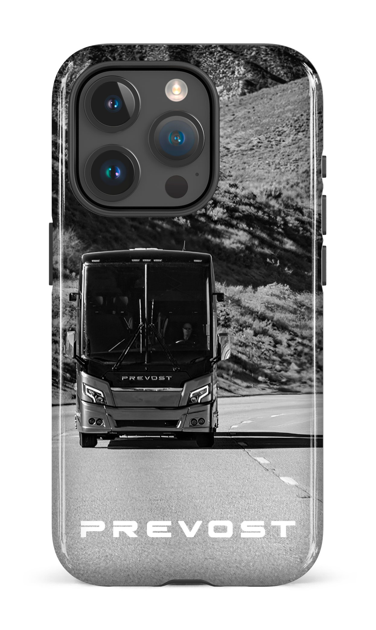 Prevost N&B - iPhone 15 Pro Tough